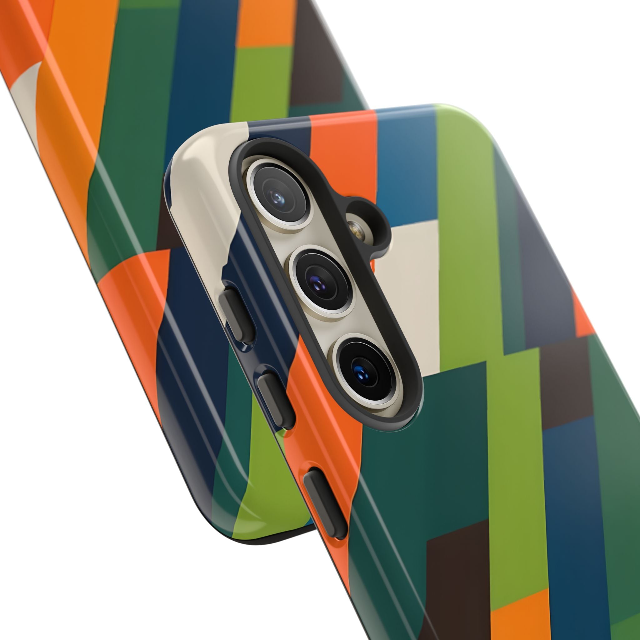 Diagonal Blaze Samsung S24 Cover - Tough