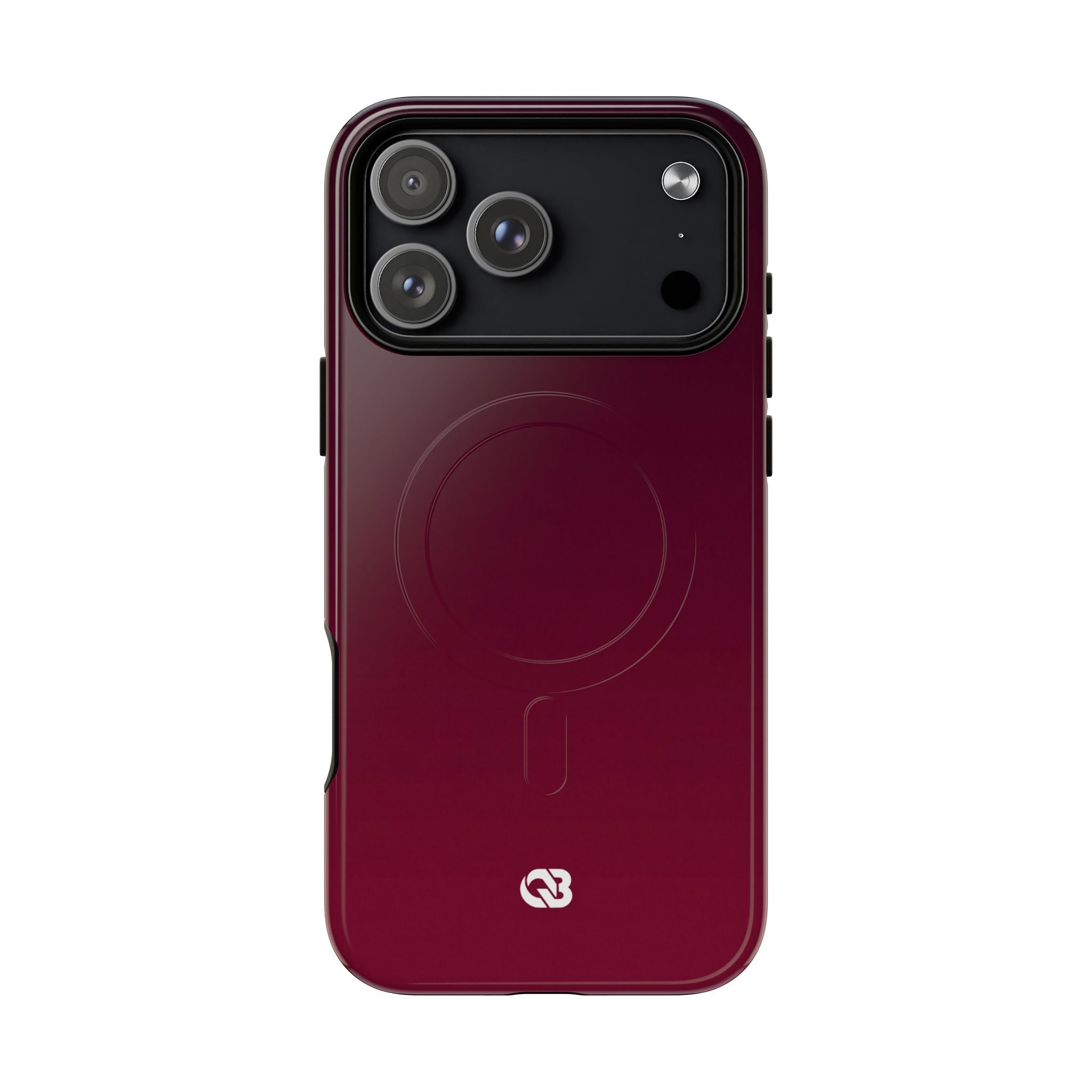 Red Tough 2.0 Magsafe Phone Case for iPhone - Deep Sangria Gradient