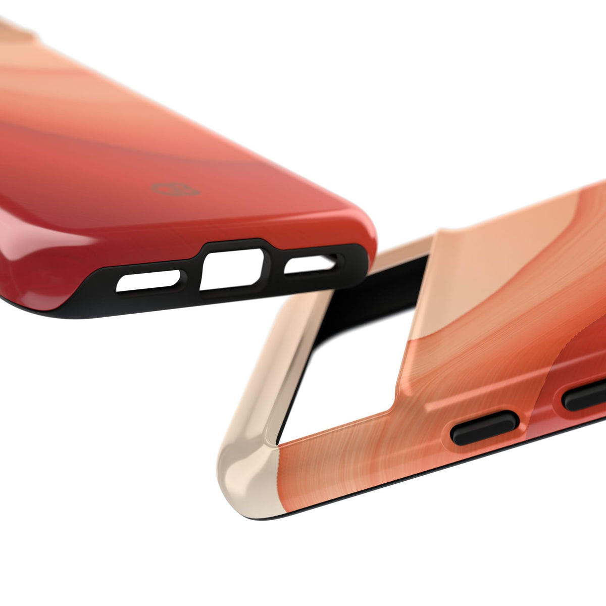 Terracotta Flow · Tough Phone Case for Pixel · Orange
