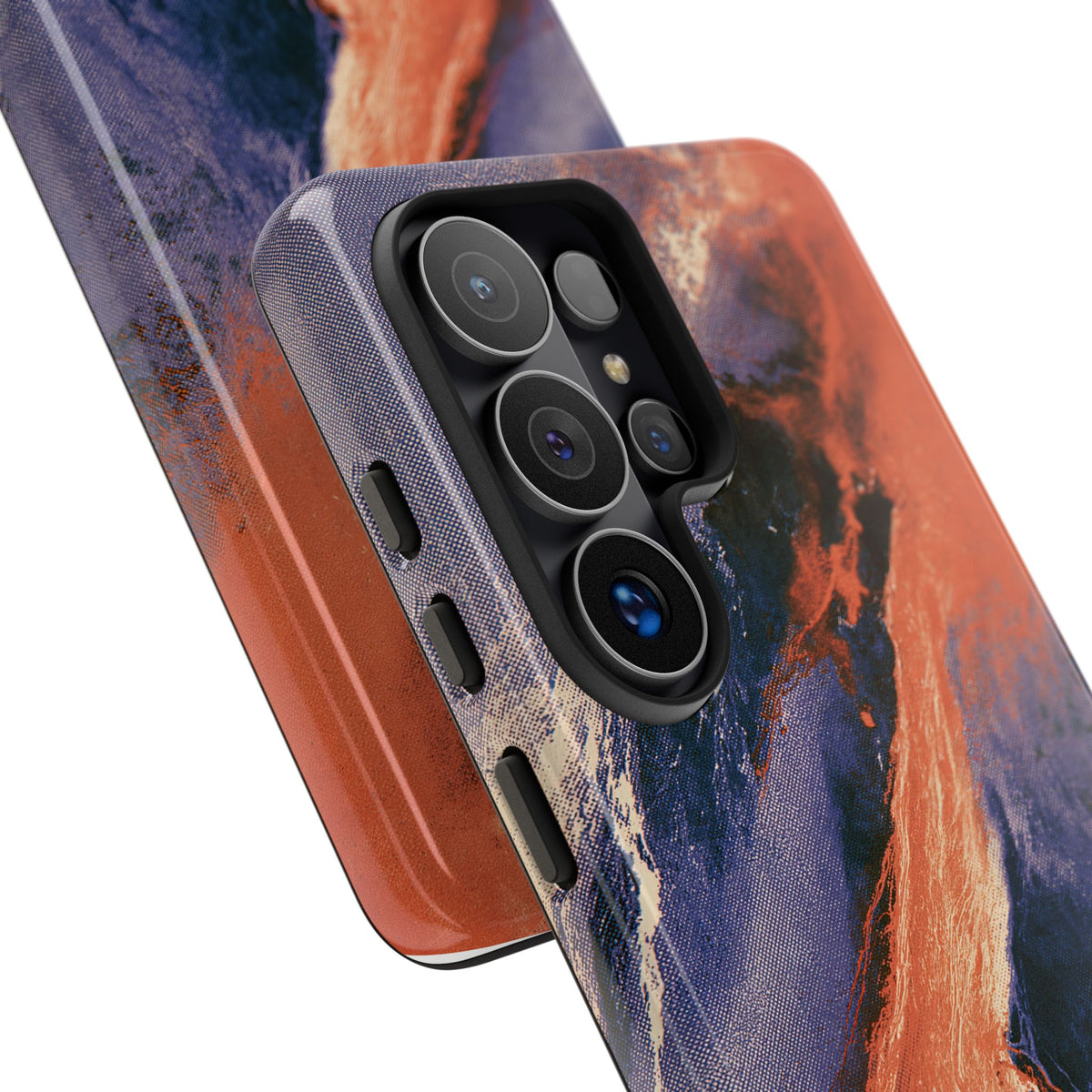 Solar Aura Drift · Tough Phone Case for Samsung · Orange