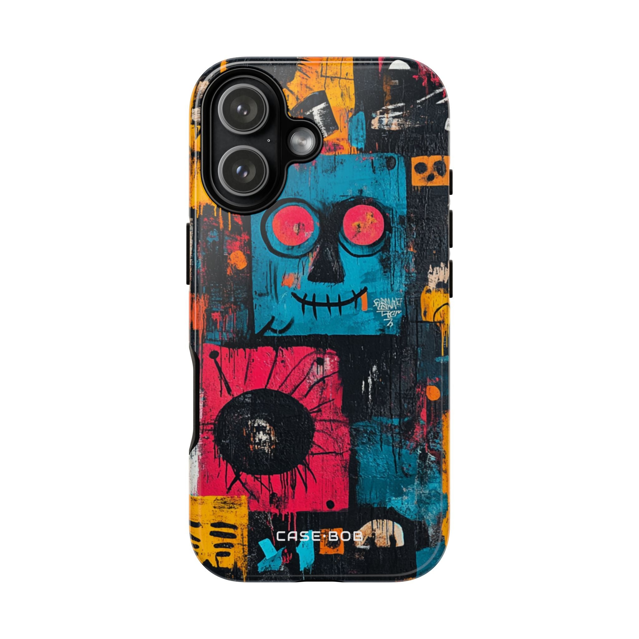 Blue Stitch Smile iPhone 17 Case - Tough - CASE•BOB