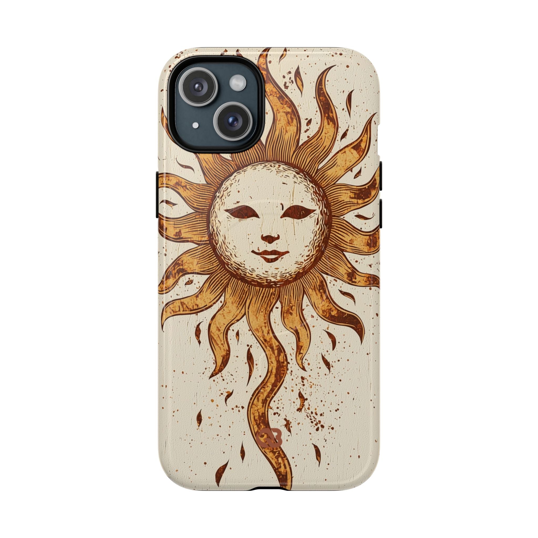 Rustic Solar Mask · Tough+ Phone Case for iPhone · Magsafe