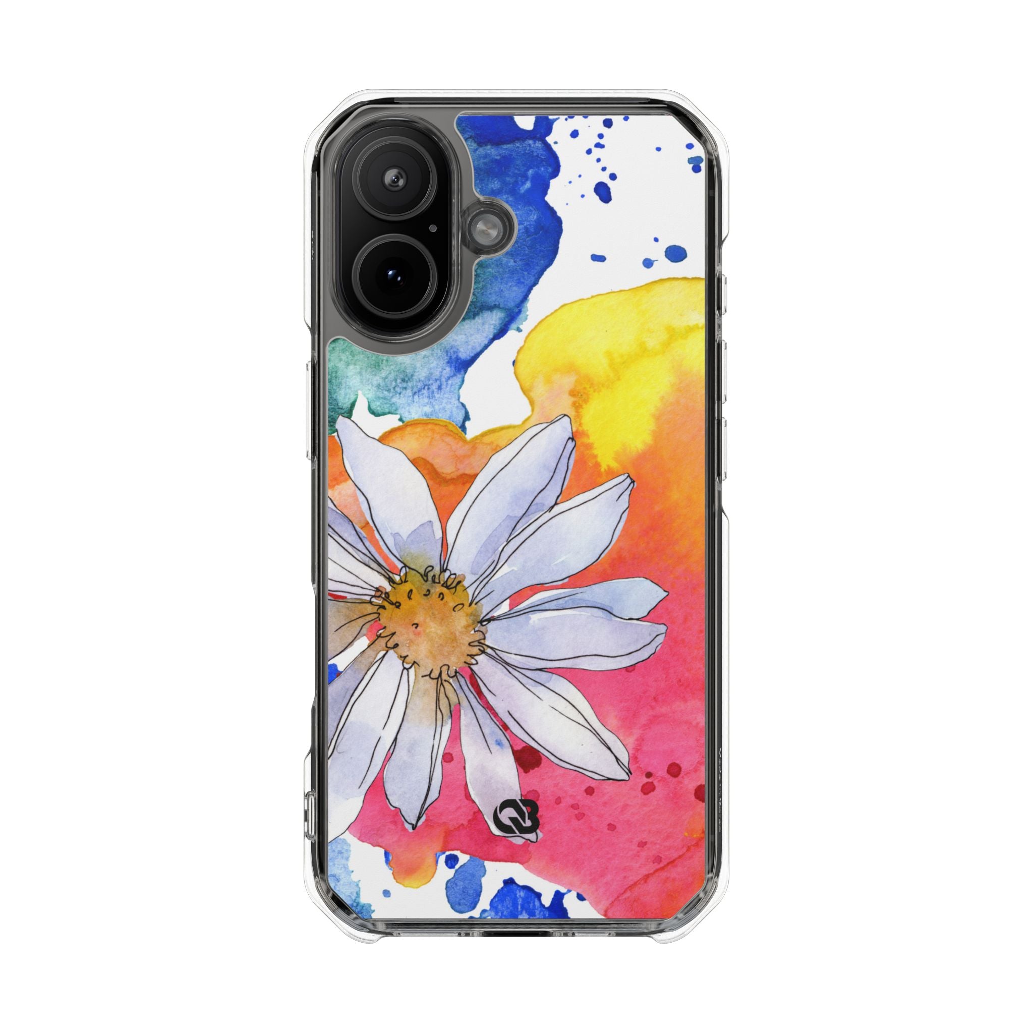 Vivid Bloom Splatter · Impact Phone Case for iPhone · Magsafe