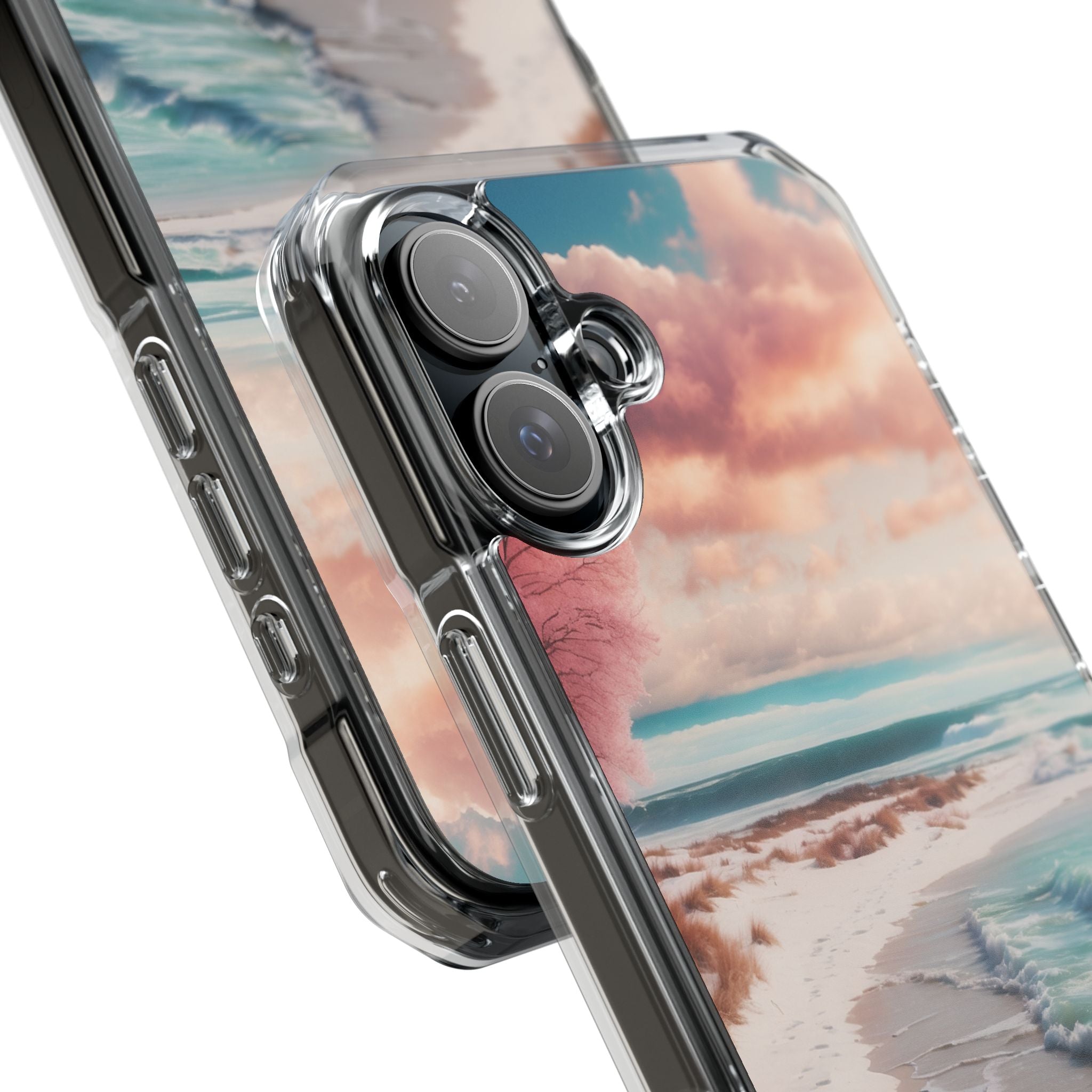 Pink Tree Breeze iPhone 16 Plus Case - Impact