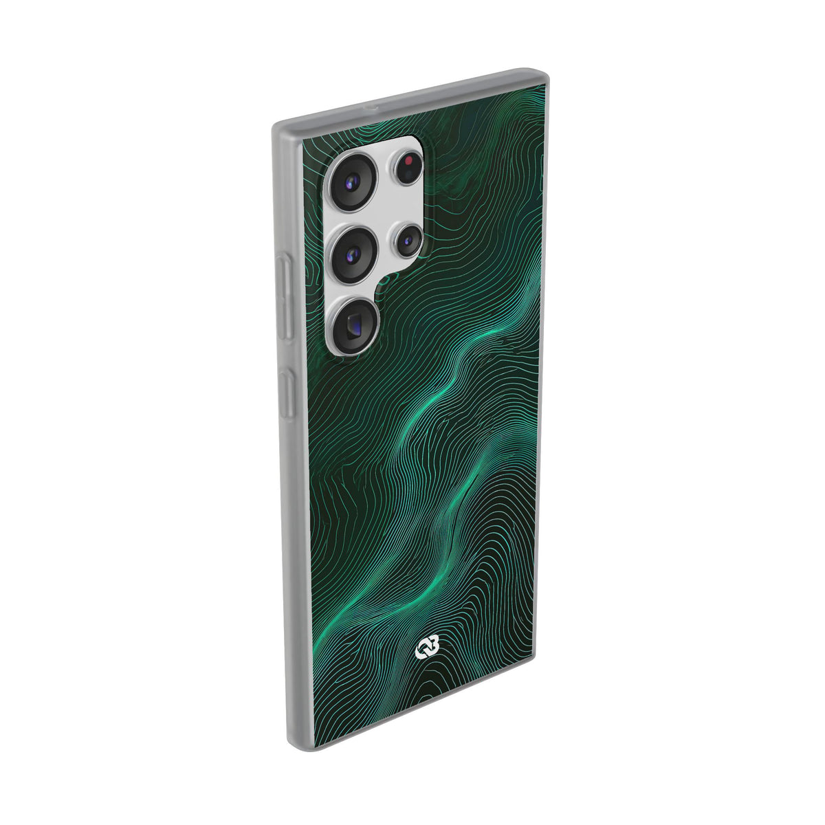 Emerald Topo Ridge · Lite Phone Case for Samsung · Green