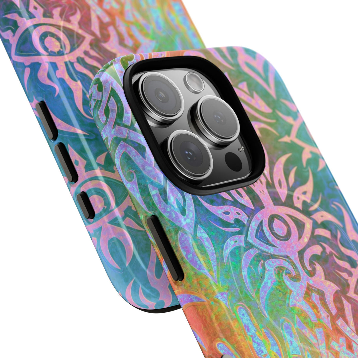 Chromatic Mystic Sigil · Tough 2.0 Magnetic Phone Case for iPhone · Blue