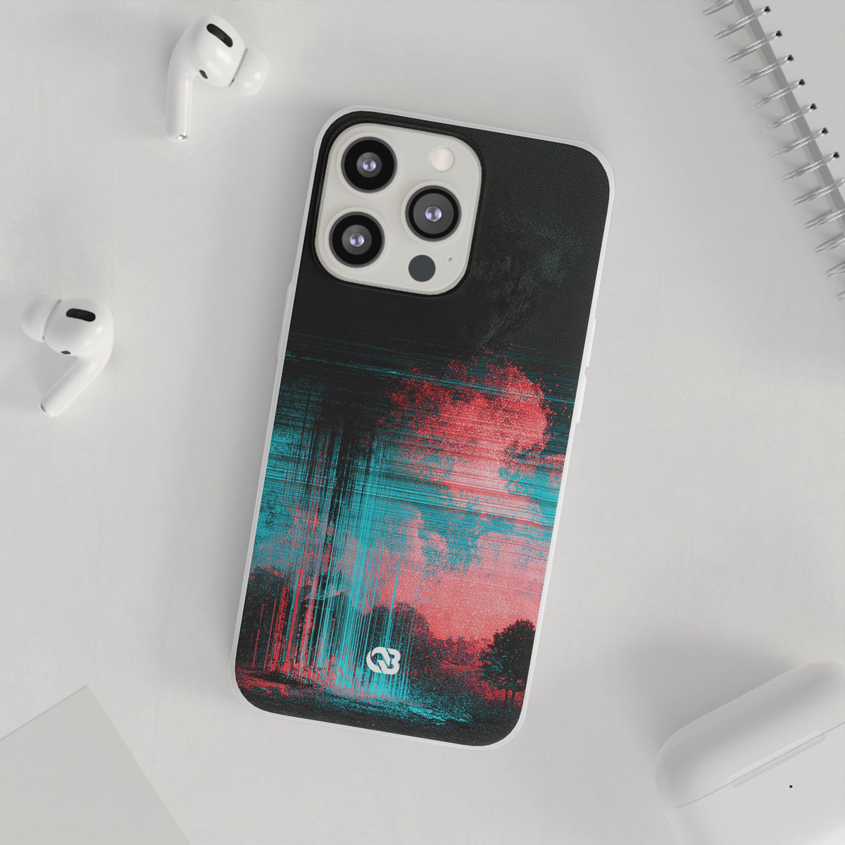 Digital Signal Drift · Lite Phone Case for iPhone · Black