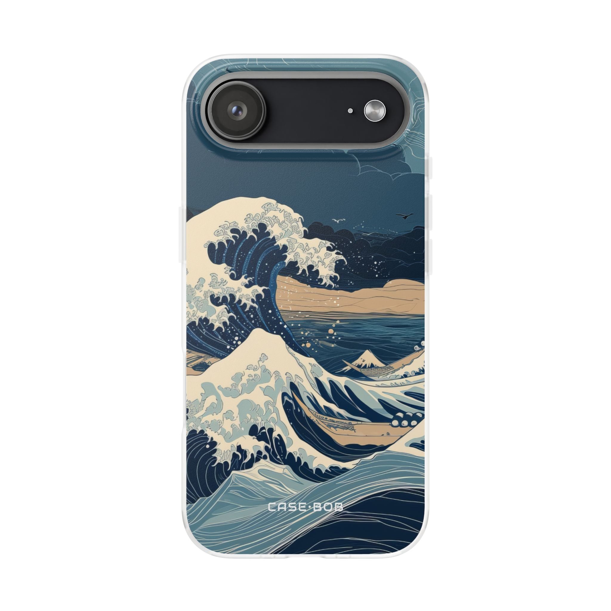 Cresting Blue Wave iPhone 17 Air Case - Soft - CASE•BOB