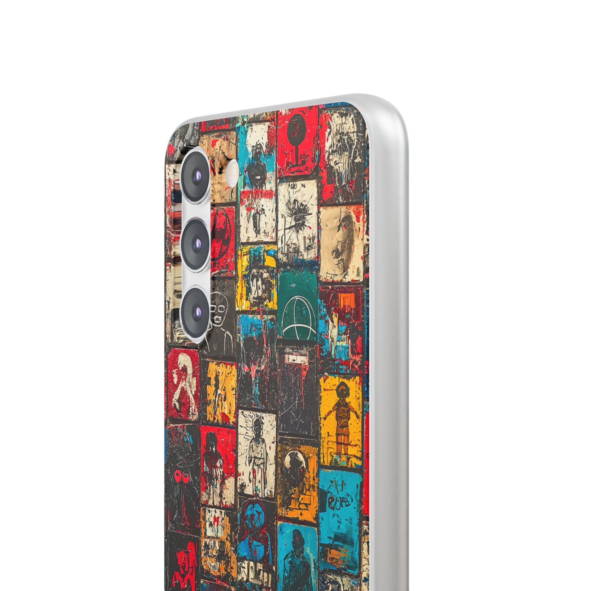 Figured Grid Samsung S23 Plus Case - Soft