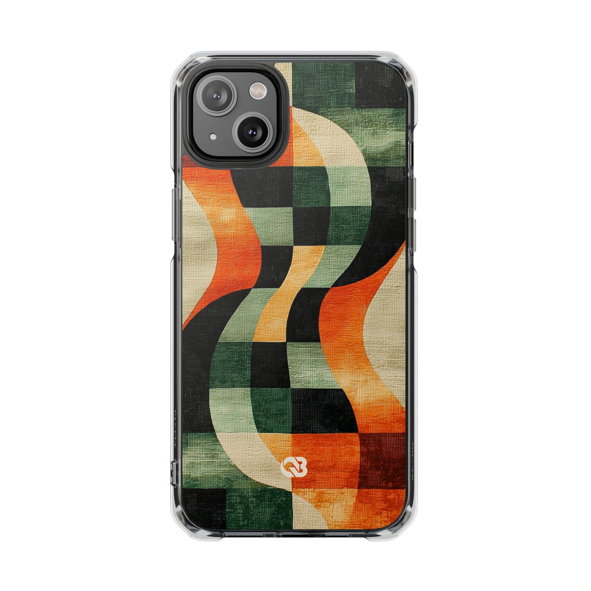 Burnt Orange Curve · Impact Handyhülle für iPhone · Magsafe