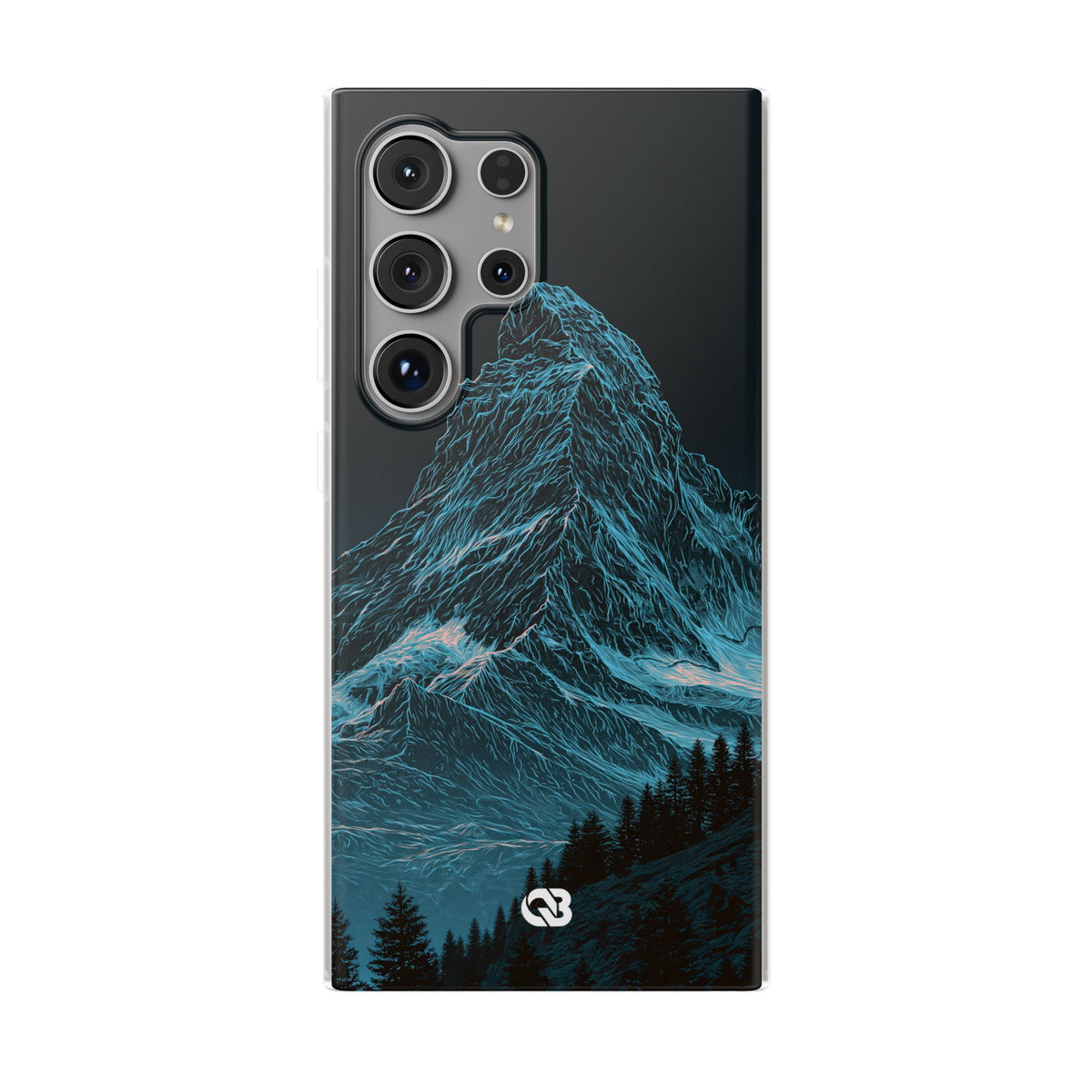 Glacial Alpine Peak · Lite Phone Case for Samsung · Blue
