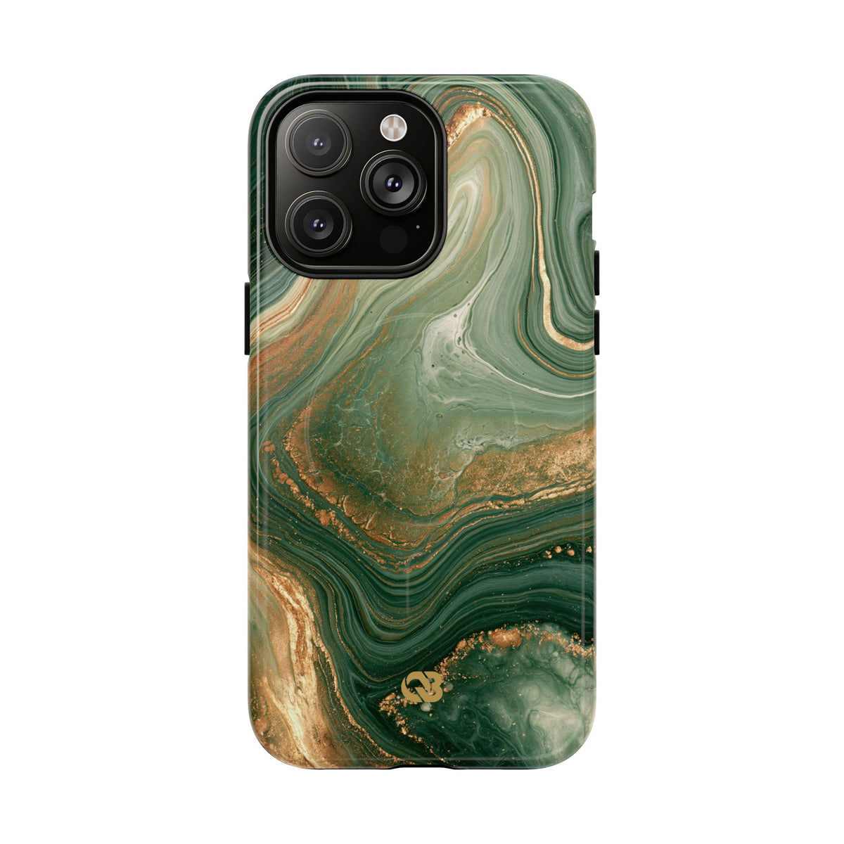 Jade Suminagashi · Tough 2.0 Magnetic Phone Case for iPhone · Green