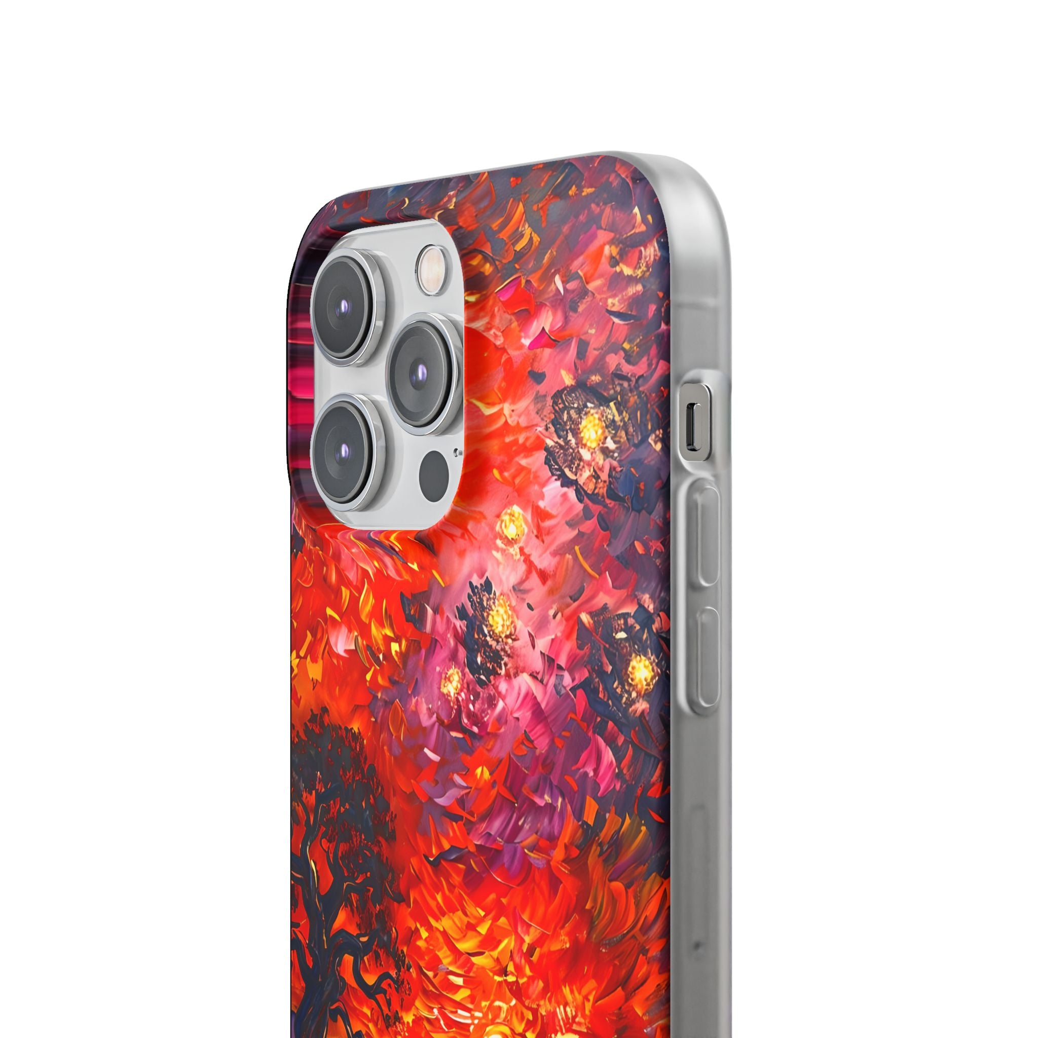 Molten Sky Tree · Soft Handyhülle für iPhone