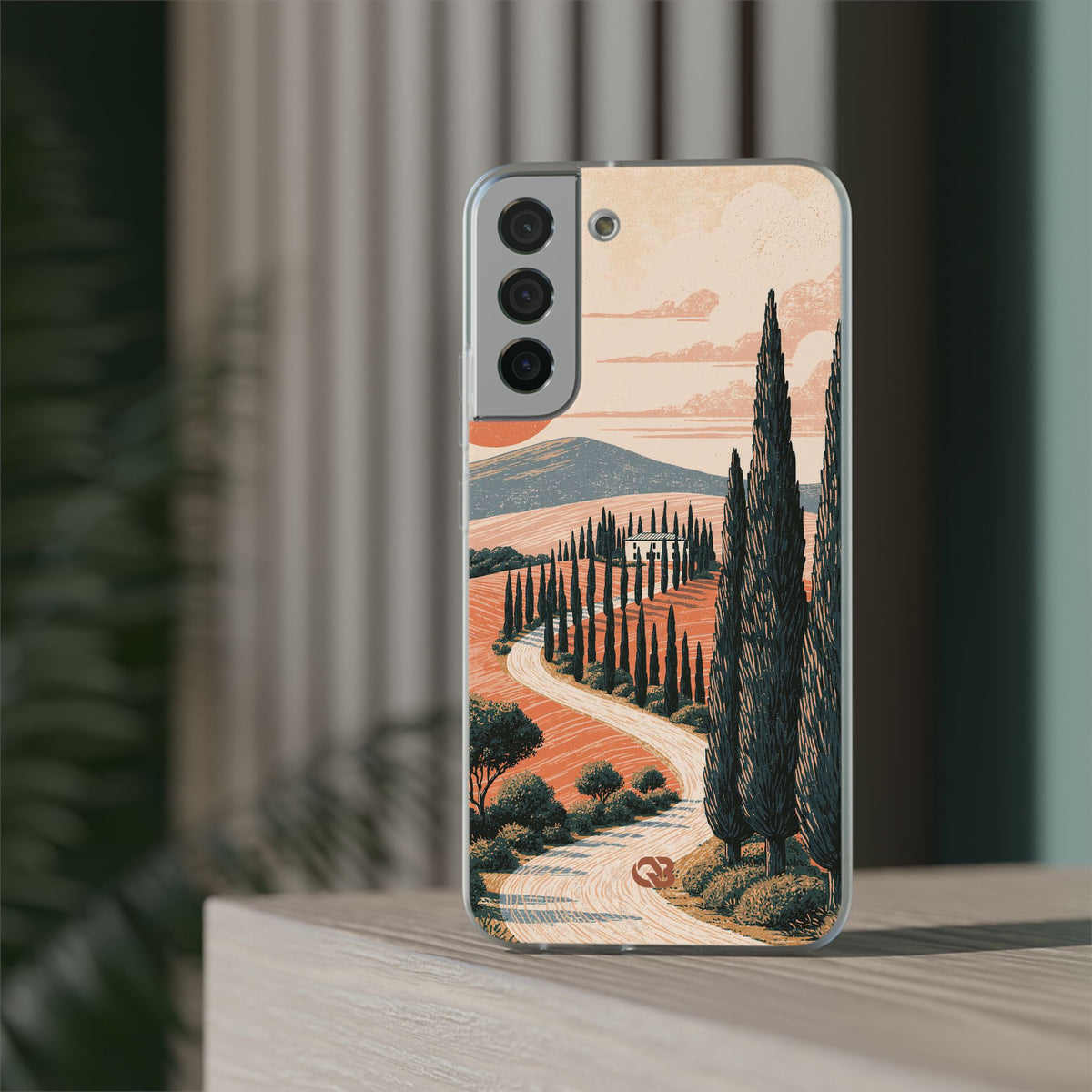 Orange Lite Phone Case for Samsung - Terracotta Ridge Trail