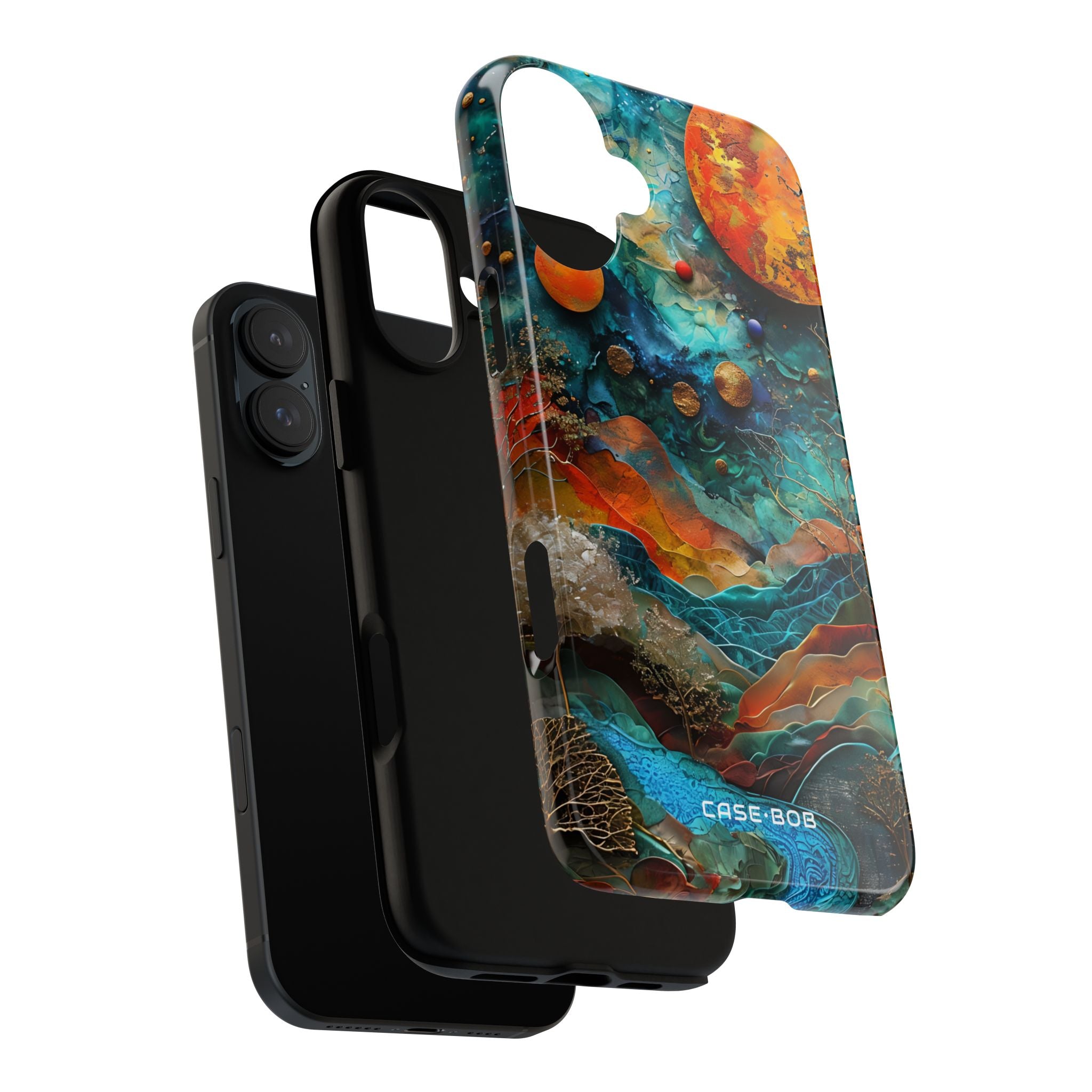 Solar Glow iPhone 16 Plus Case - Tough