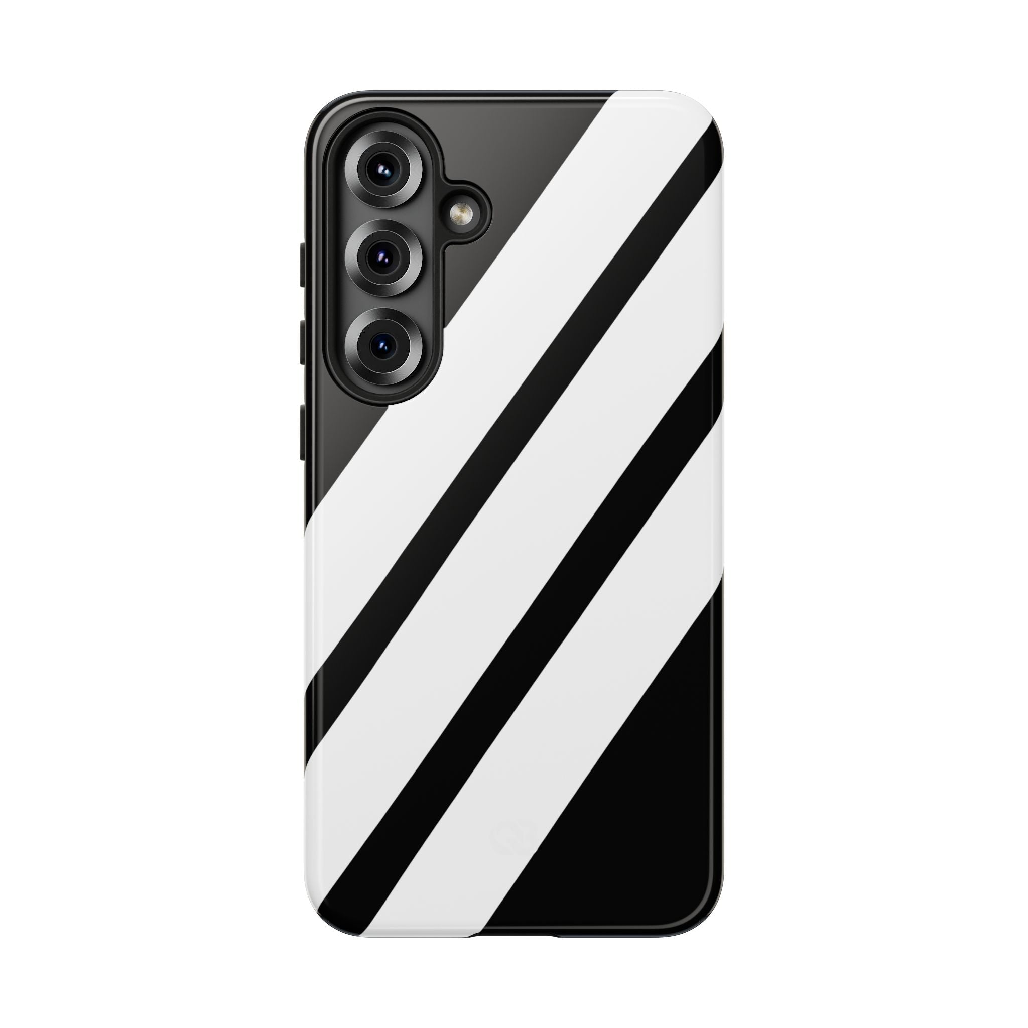 Obsidian White Bars · Tough Handyhülle für Samsung