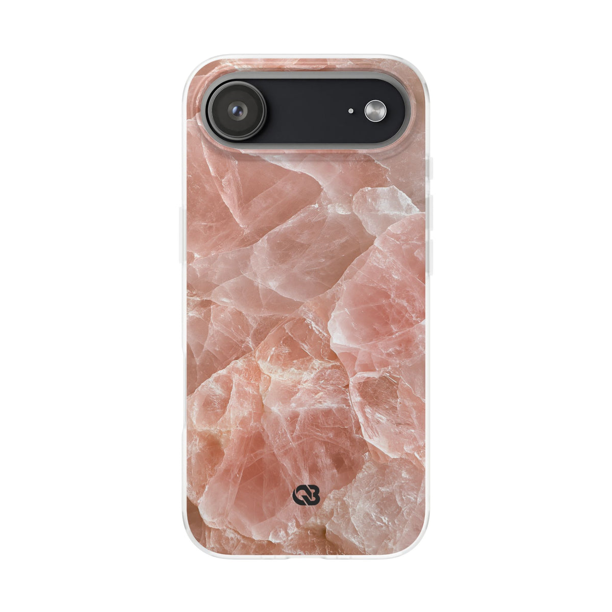 Rose Quartz Facet · Lite Phone Case for iPhone · Pink