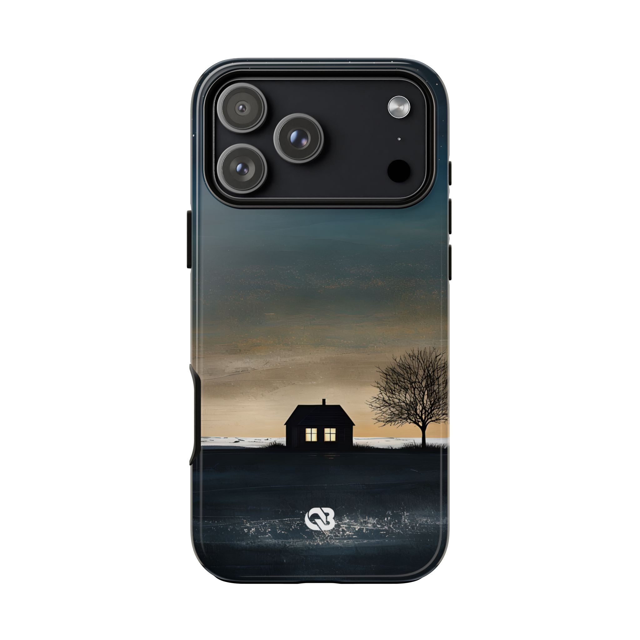 Midnight Cabin Glow · Tough Hoesje voor iPhone