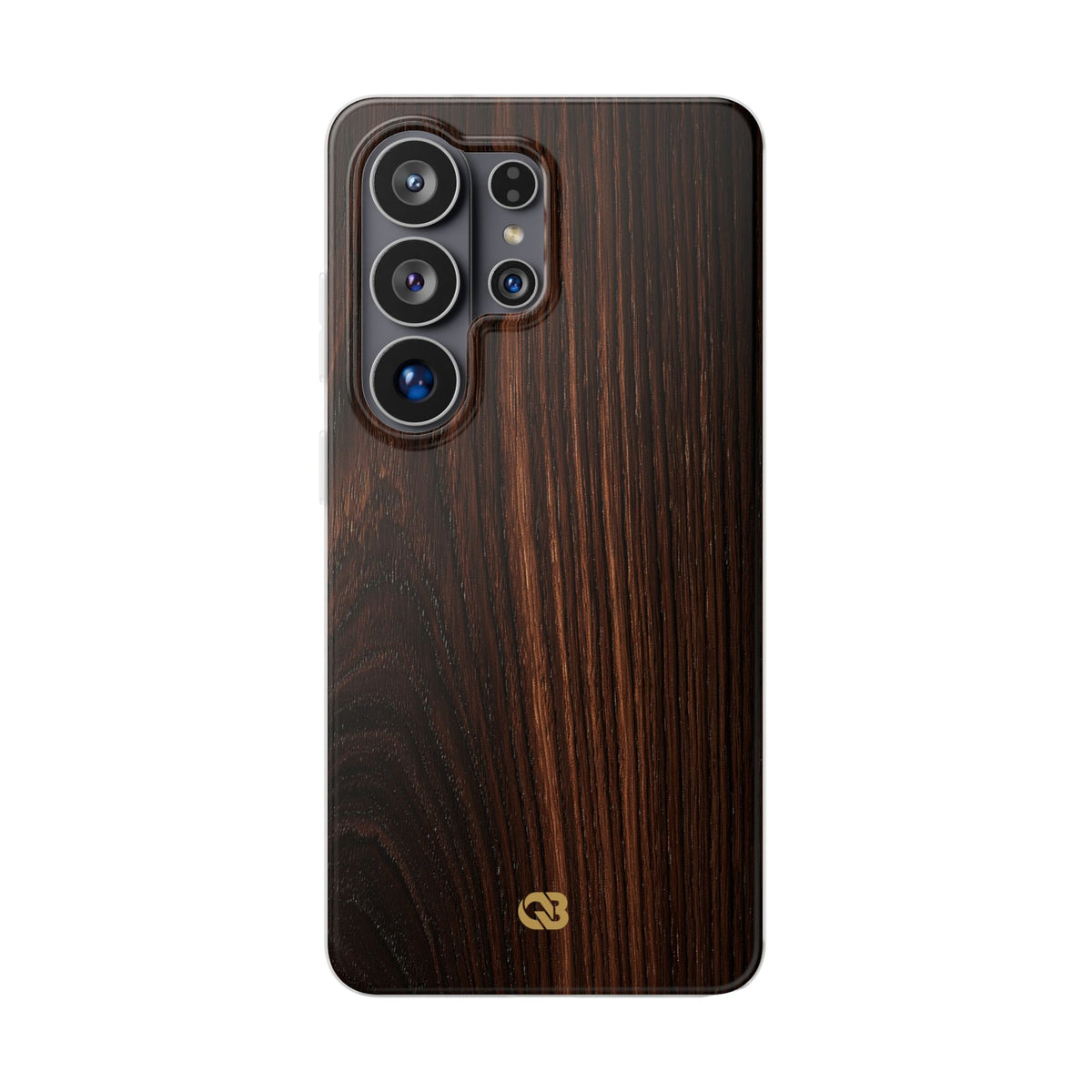Brown Lite Phone Case for Samsung - Burnished Mahogany Grain