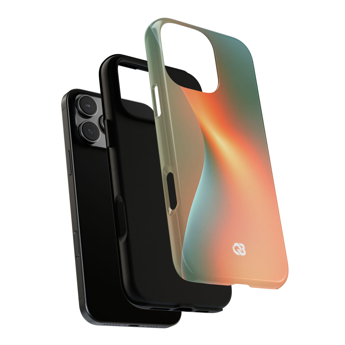 Radiant Contour · Tough Phone Case for iPhone · Orange