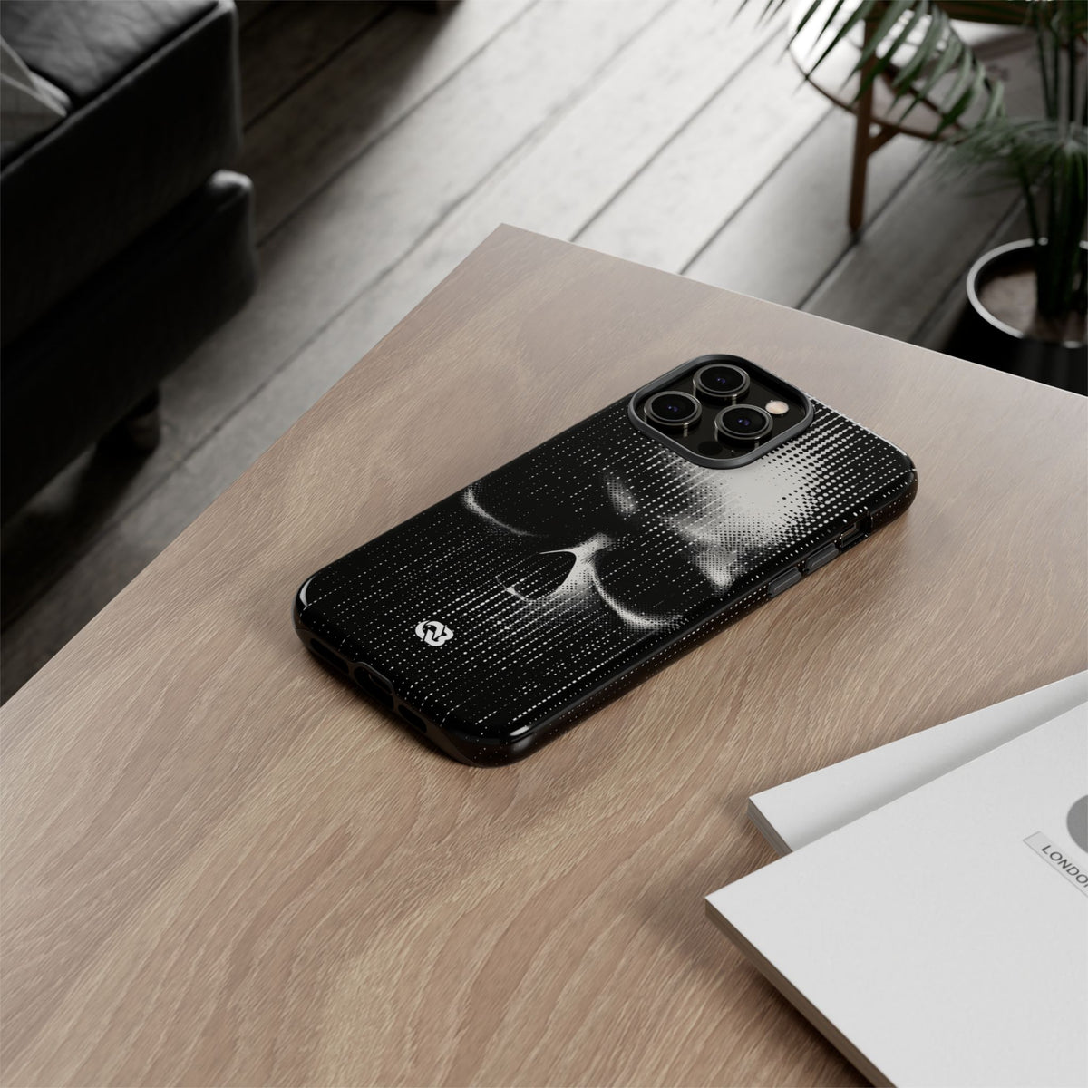 Raster Phantom · Tough Phone Case for iPhone · Black