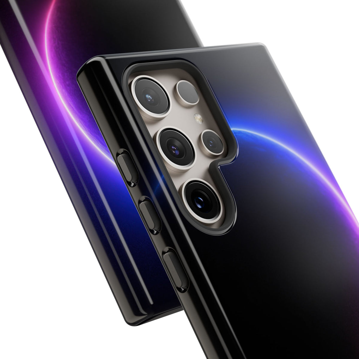 Luminous Eclipse · Tough Phone Case for Samsung · Black