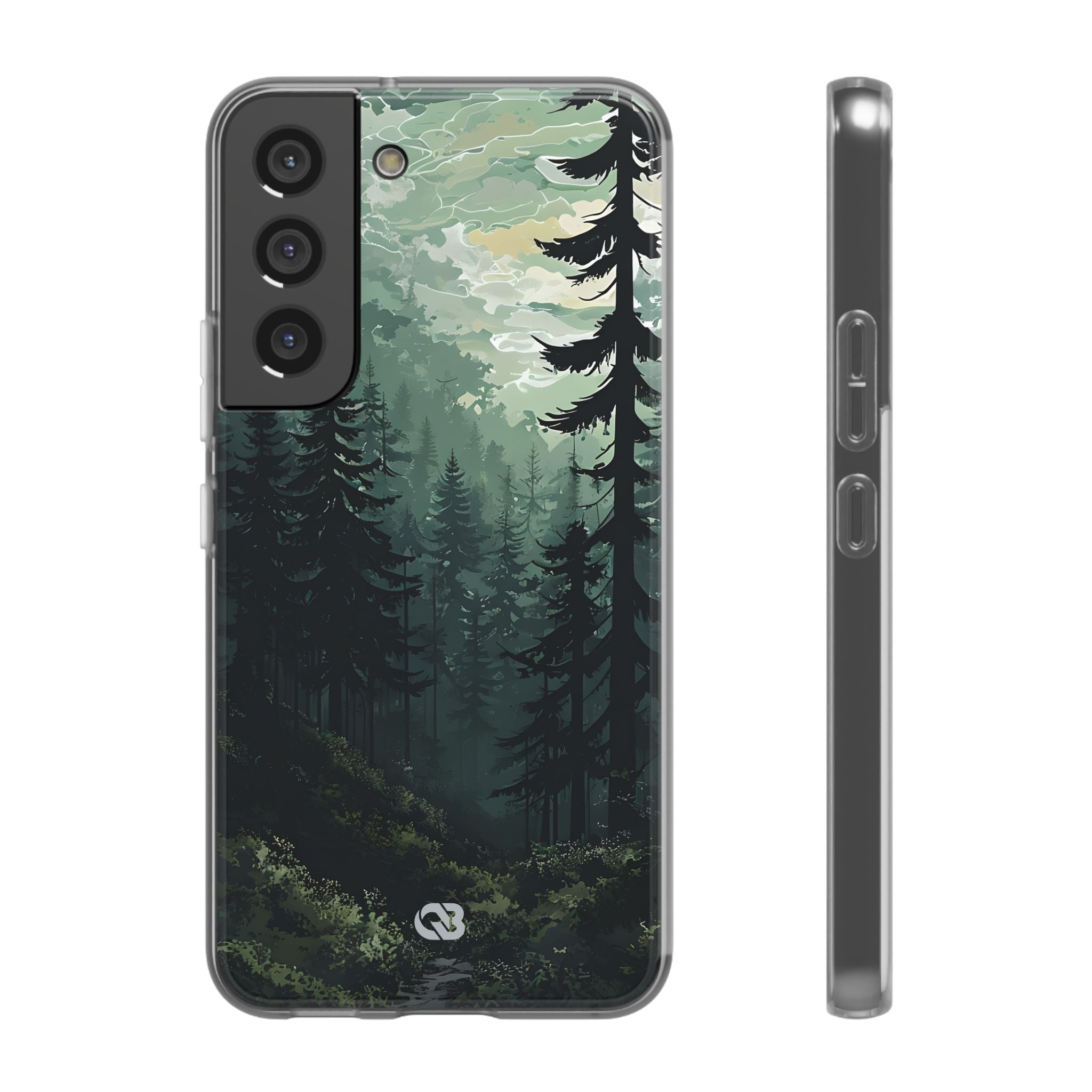 Misty Pine Shadow · Soft Phone Case for Samsung