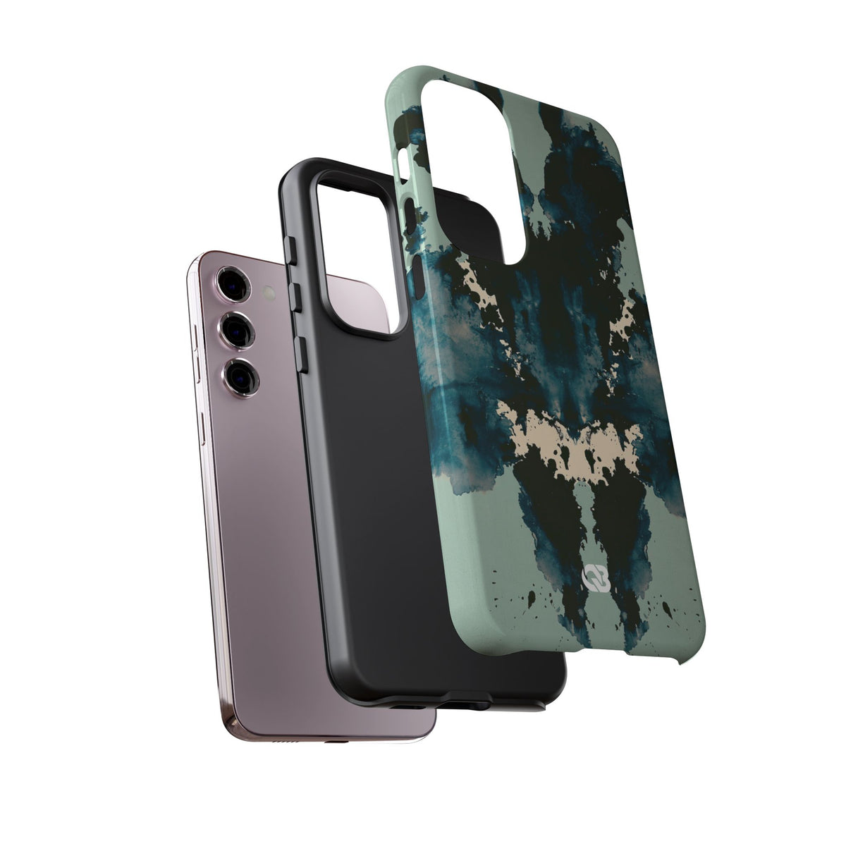 Rorschach Ink Void · Tough Phone Case for Samsung · Black