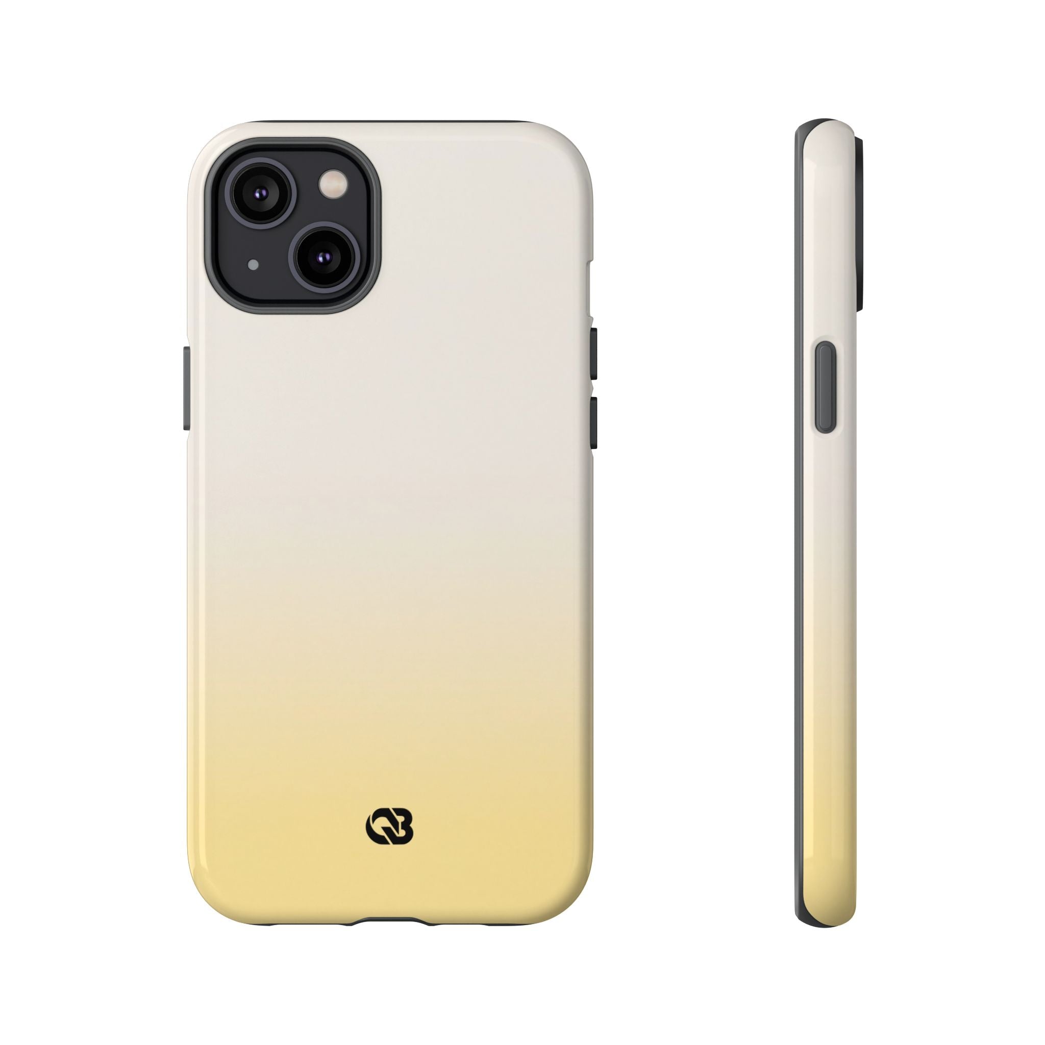Yellow Tough Phone Case for iPhone - Bleached Citron Haze