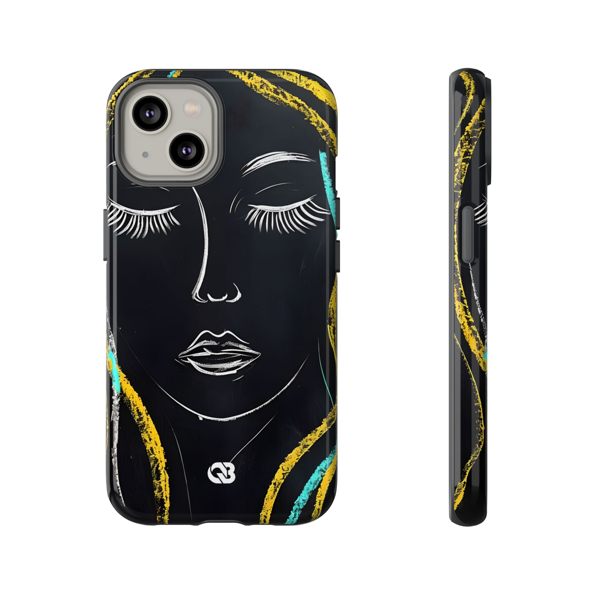 Obsidian Chalk Portrait · Tough