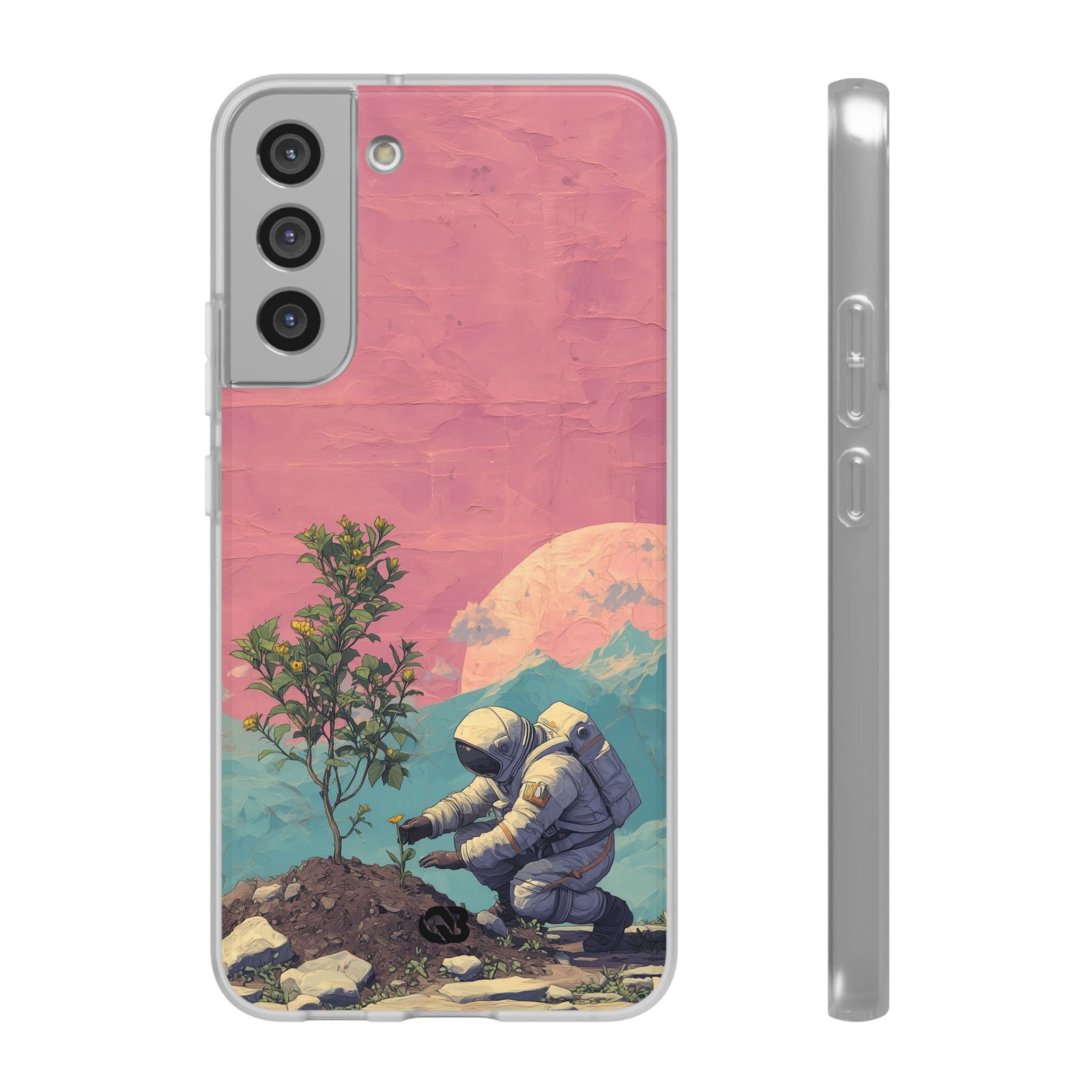 Lunar Pastel Bloom · Soft Phone Case for Samsung