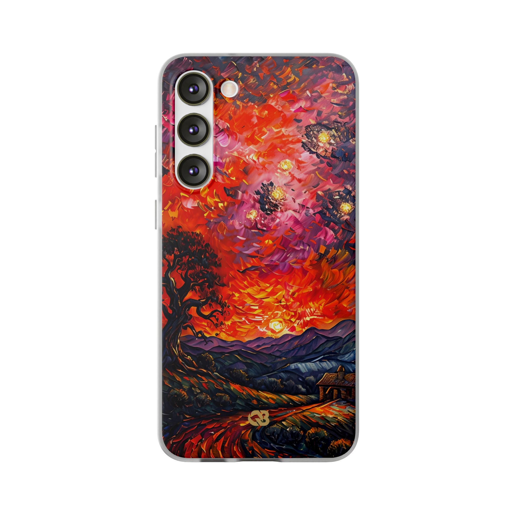 Molten Sky Tree · Soft Handyhülle für Samsung