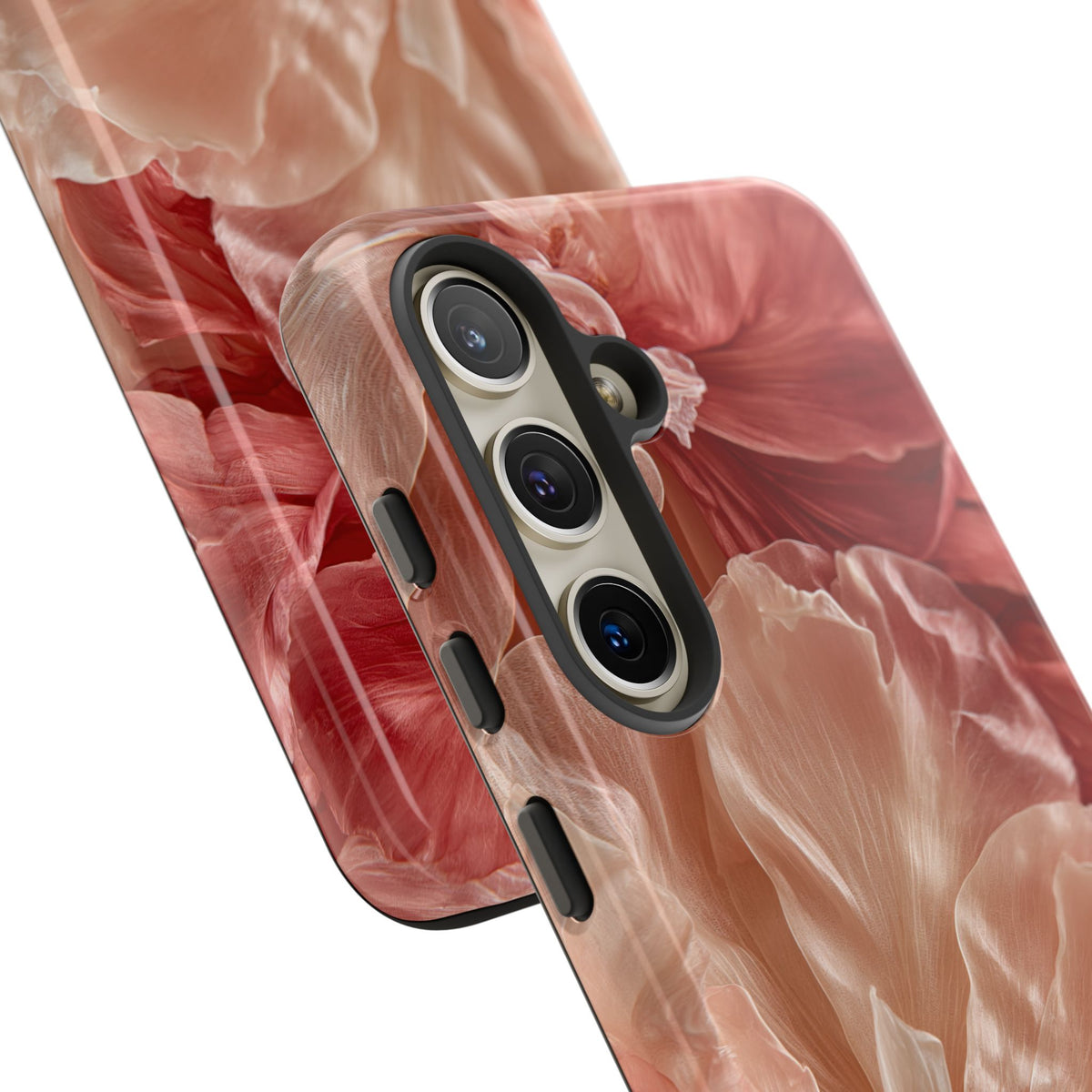 Blush Silk Bloom · Tough Phone Case for Samsung · Pink