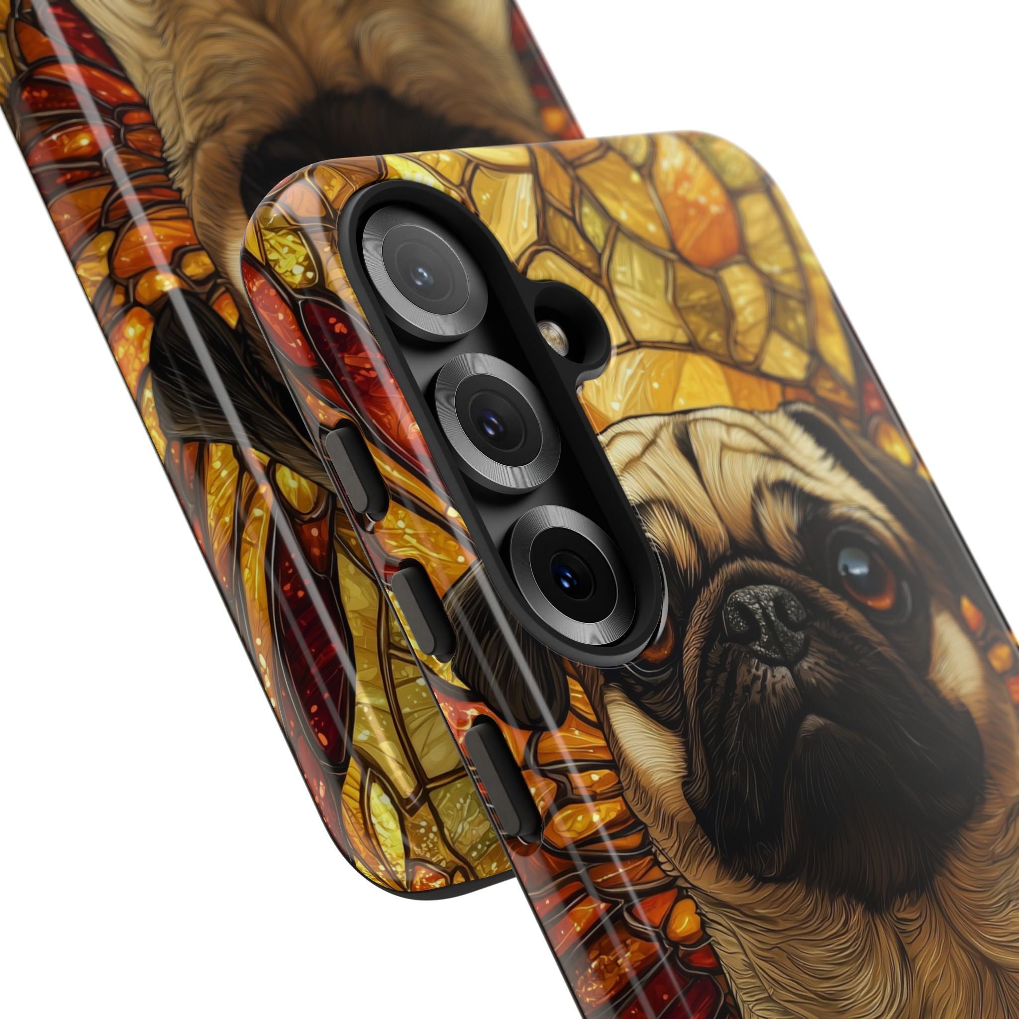 Amber Pug Divinity · Tough Custodia per Samsung