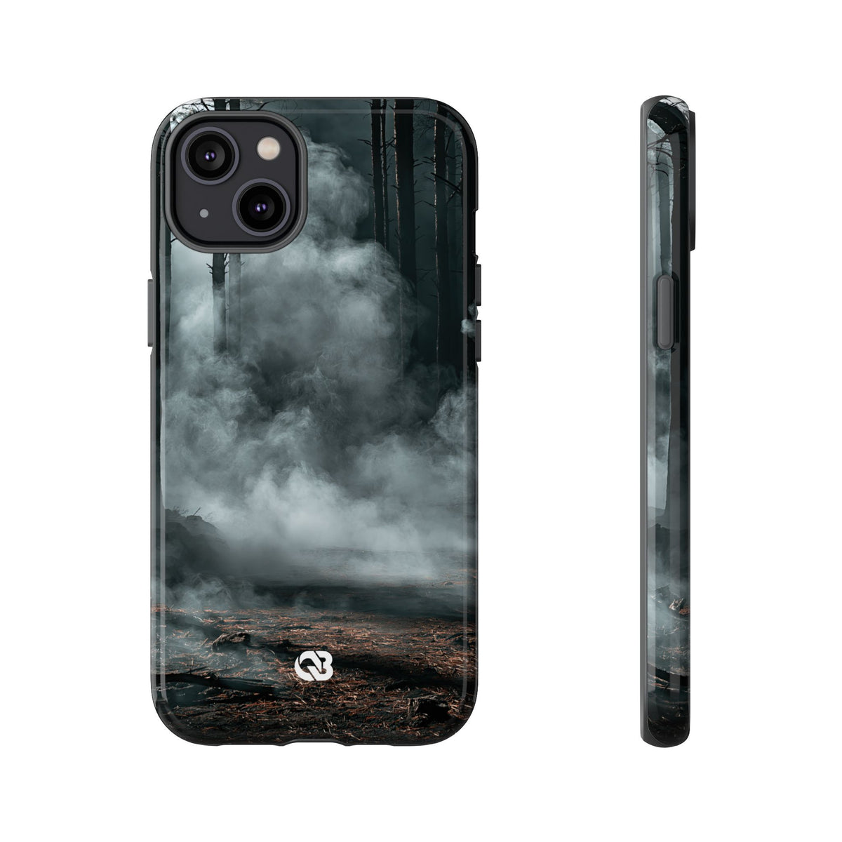 Shadowed Pine Mist · Tough Phone Case for iPhone · Black