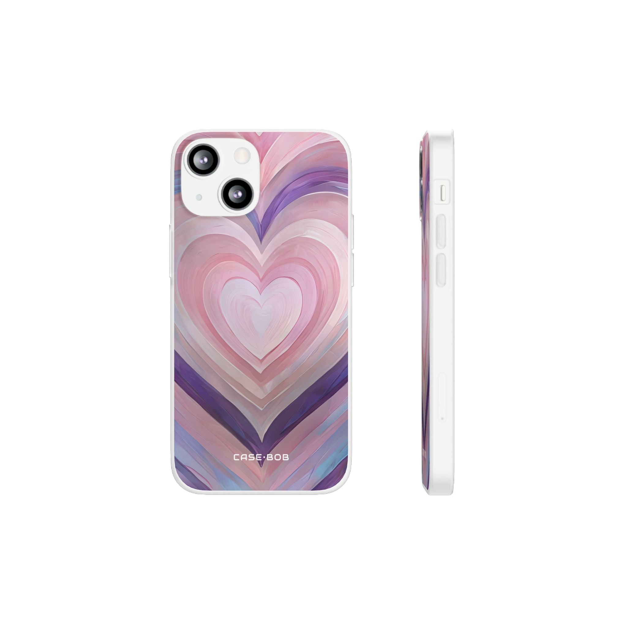 Radiant Heartbrush iPhone 13 mini Case - Soft