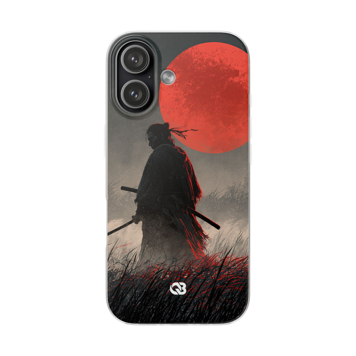 Crimson Moon Ronin · Lite Phone Case for iPhone · Black