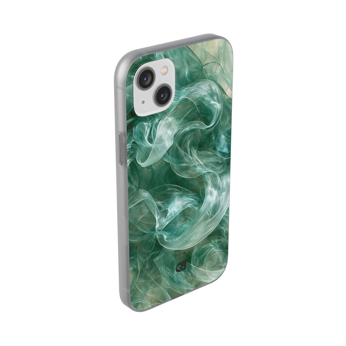 Translucent Aqua Flow · Lite Phone Case for iPhone · Teal