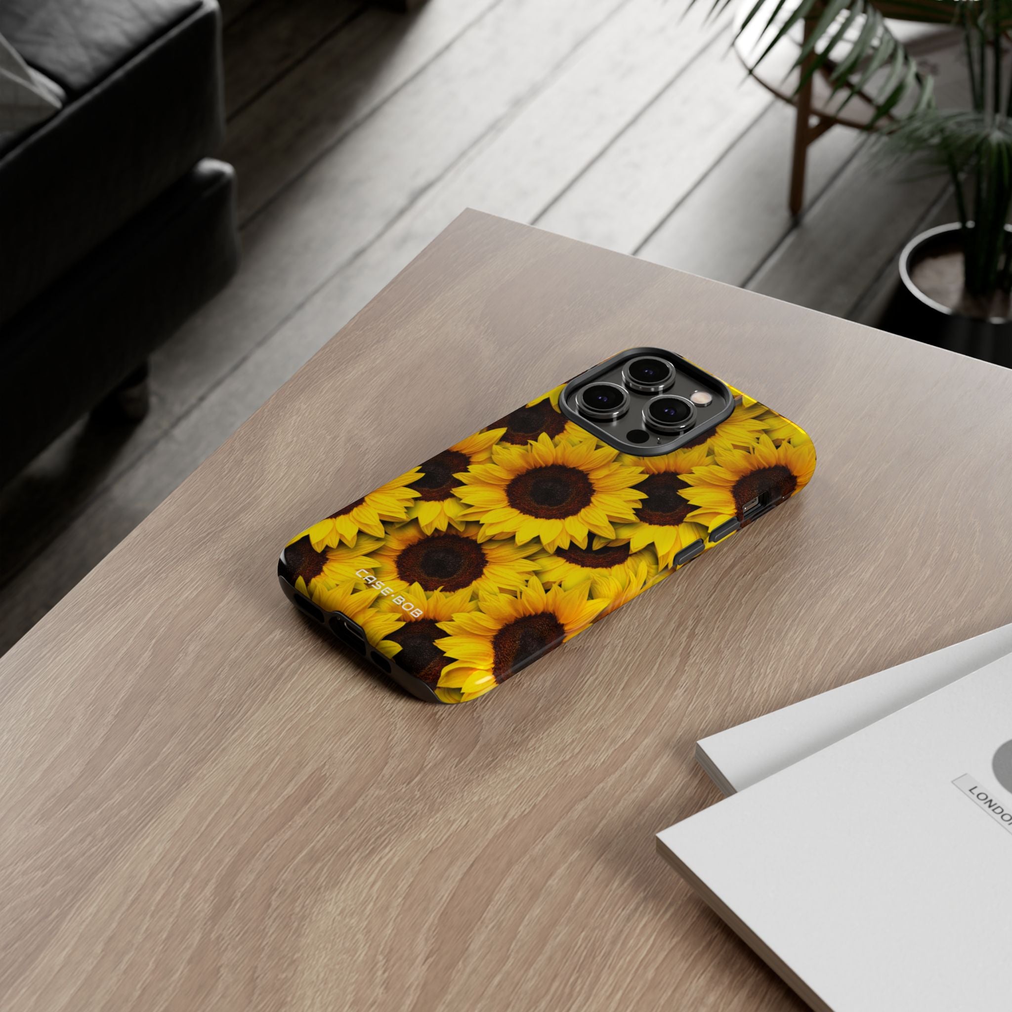 Sunflower Glow iPhone 14 Pro Case - Tough