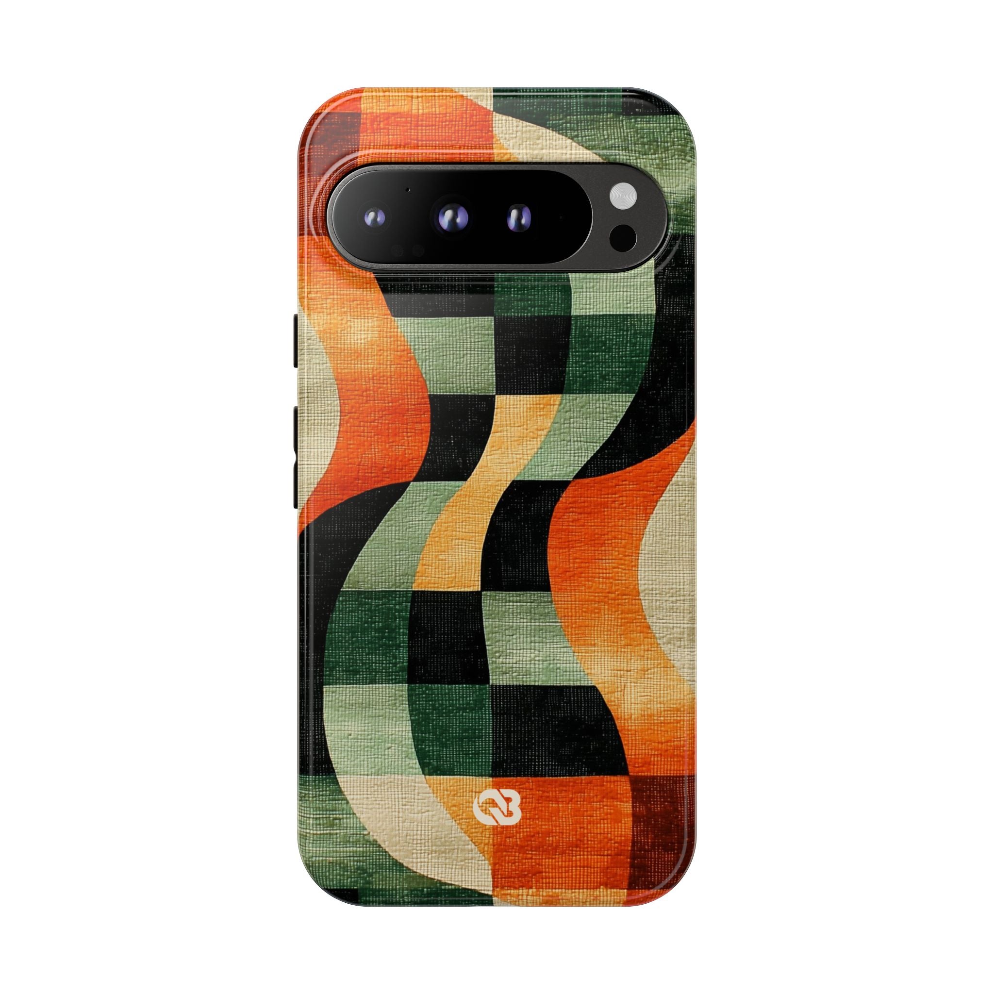 Burnt Orange Curve · Tough Phone Case for Google Pixel