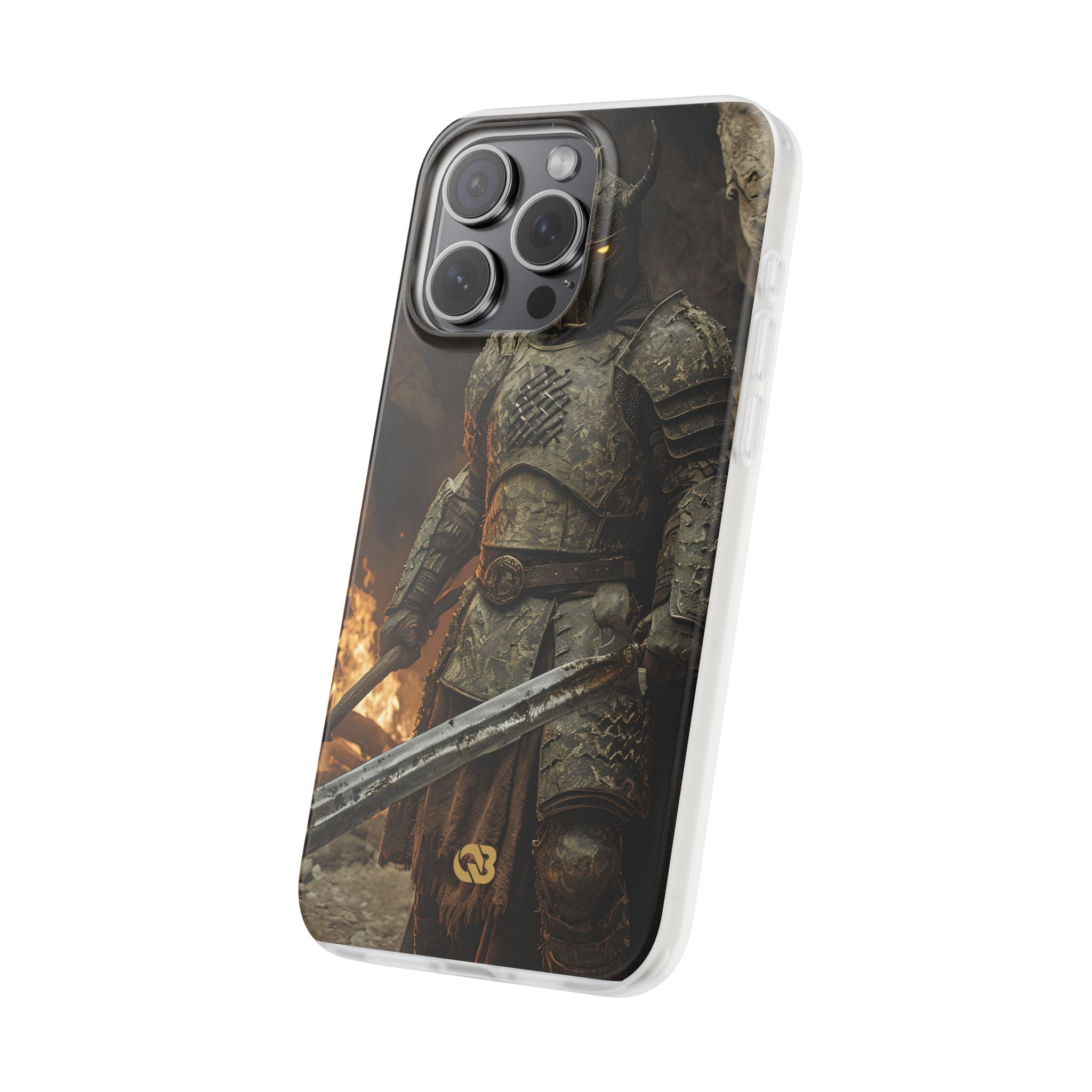 Ash Stone Knight · Soft Hoesje voor iPhone