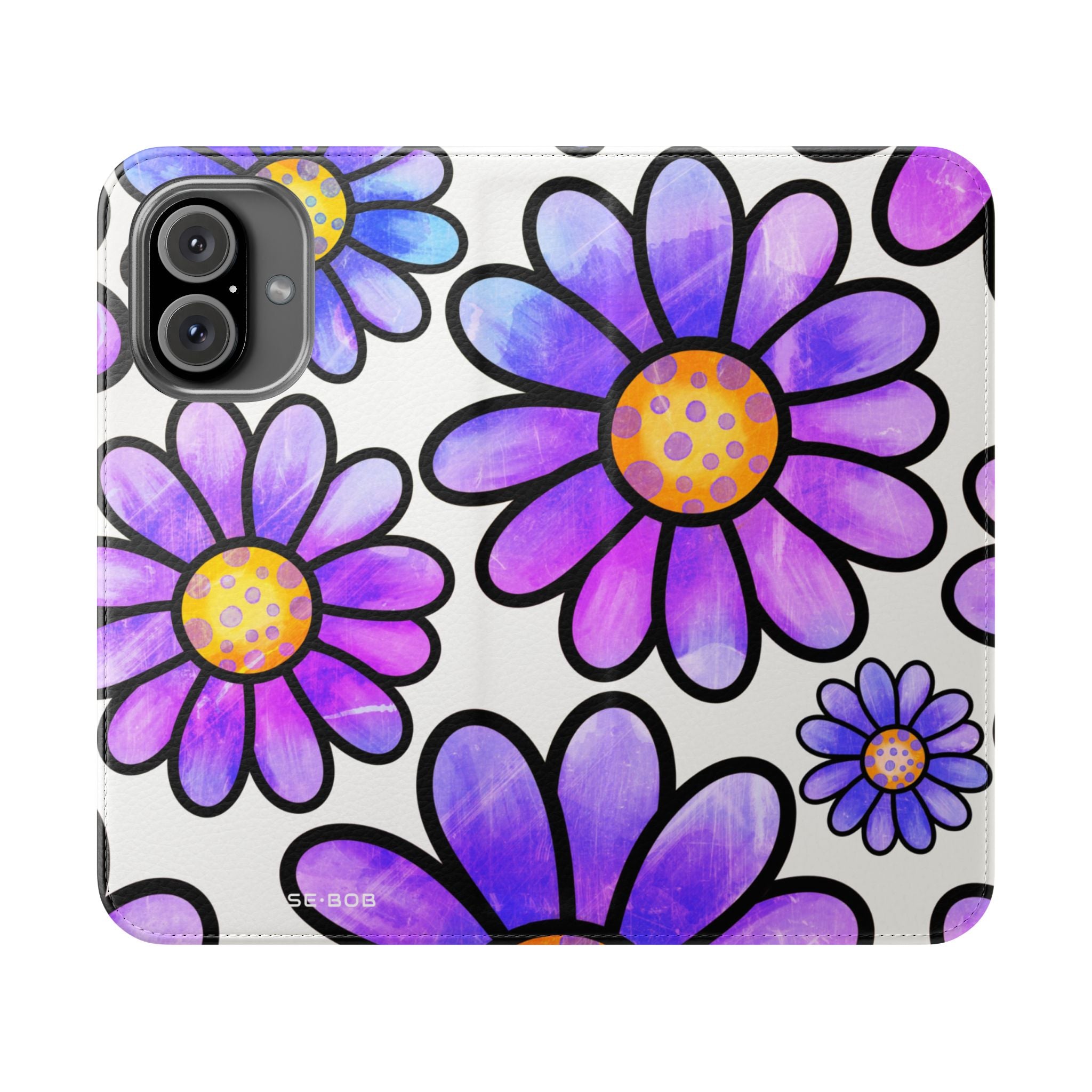 Polka Dot Blossoms - iPhone 16 Case - Lompakko
