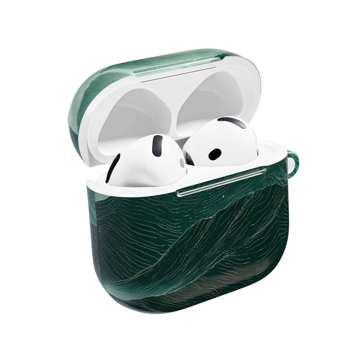 Alpine Mist · Hard Case for AirPods & AirPods Pro · Green