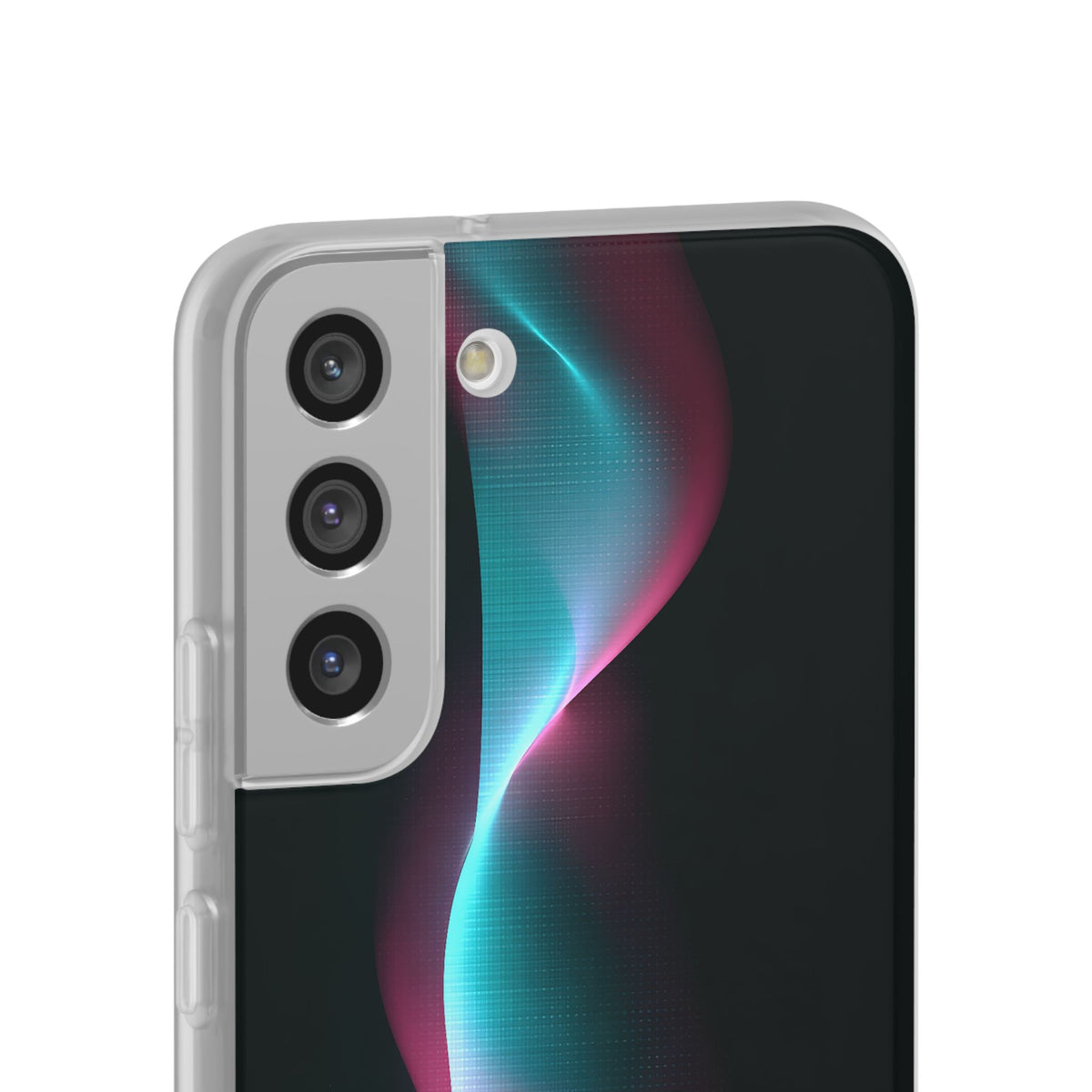 Neon Pixel Flow · Lite Phone Case for Samsung · Black