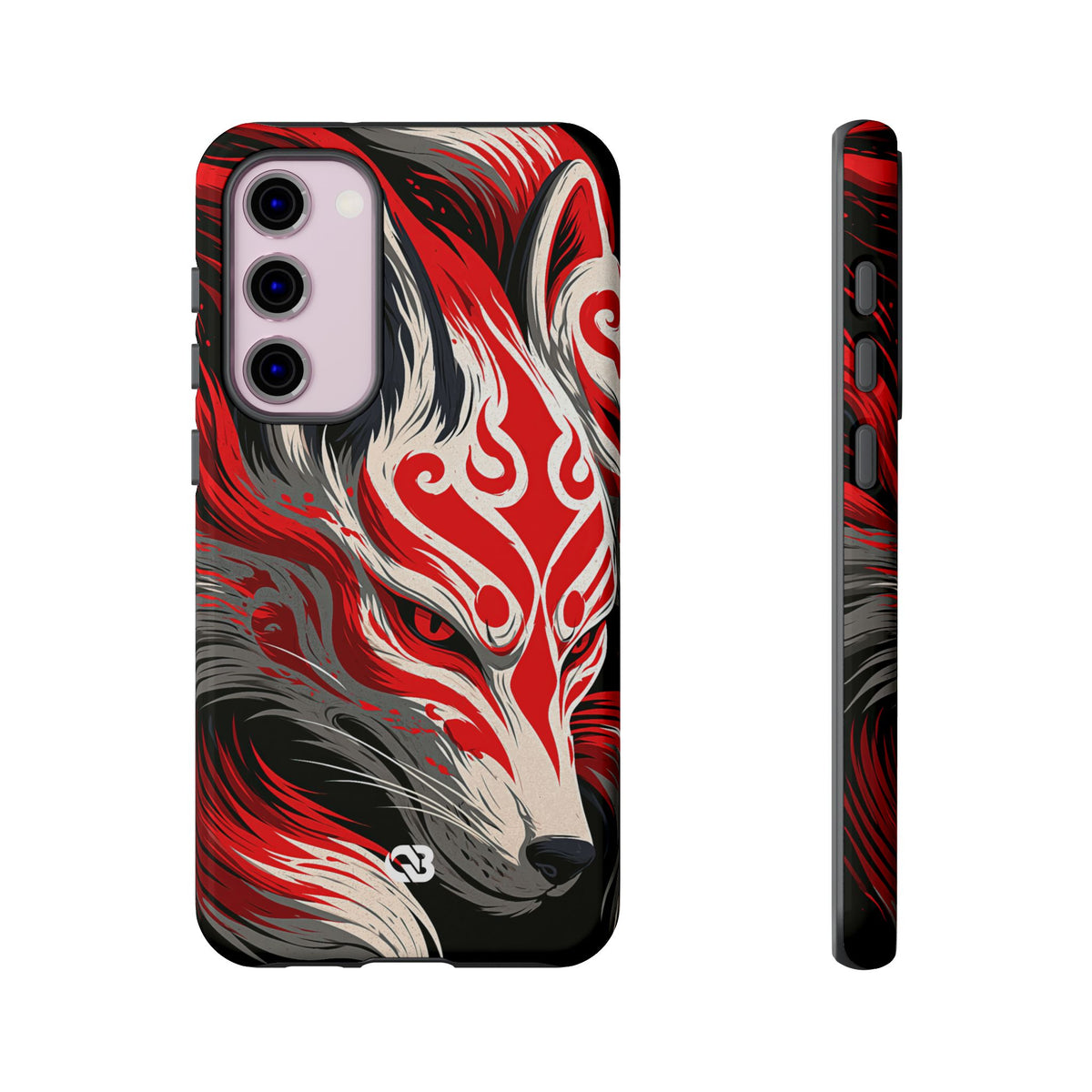 Crimson Kitsune Spirit · Tough Phone Case for Samsung · Red