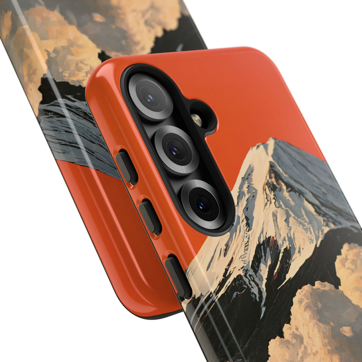 Sacred Peak Fuji · Tough Phone Case for Samsung · Orange