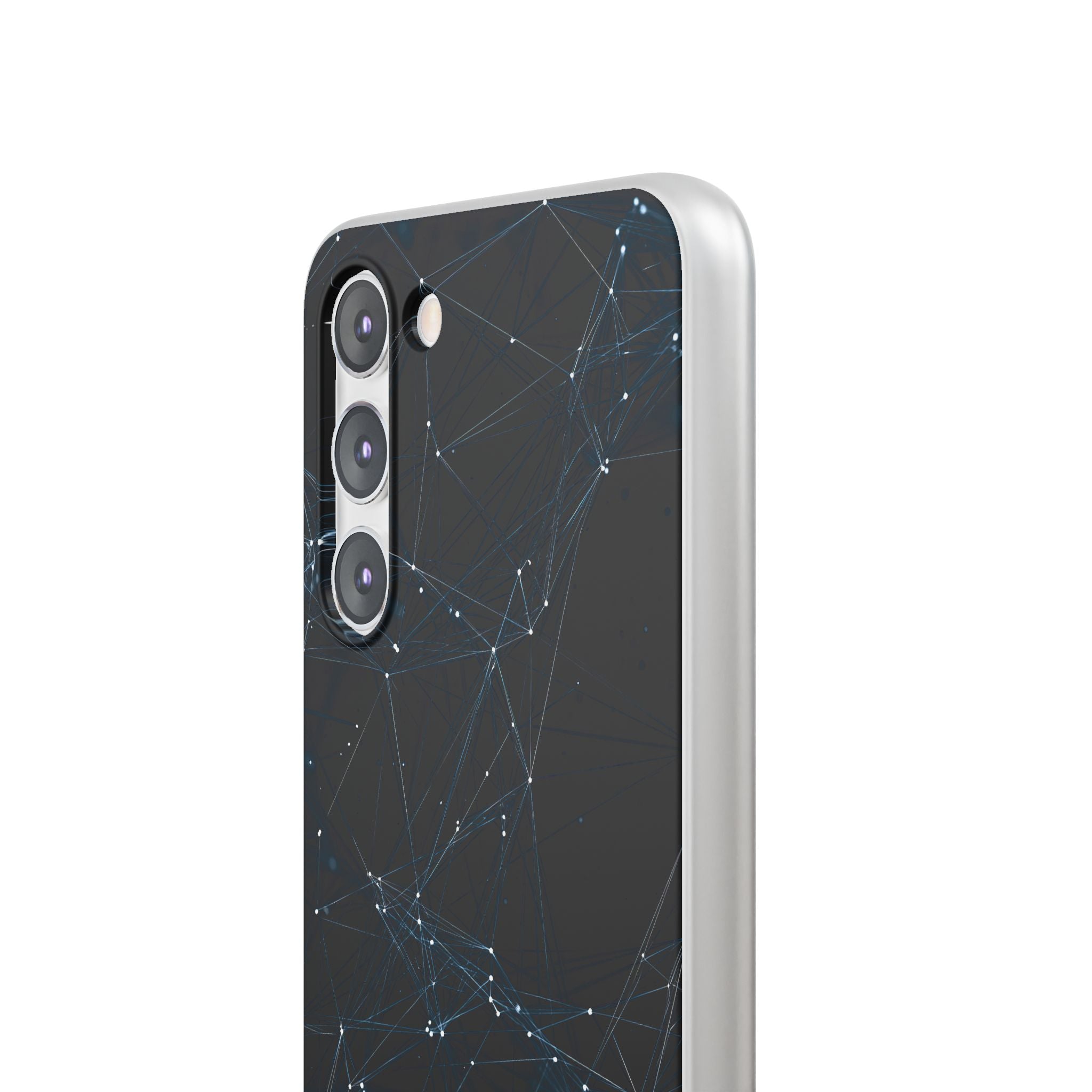 Black Lite Phone Case for Samsung - Arctic Neural Mesh