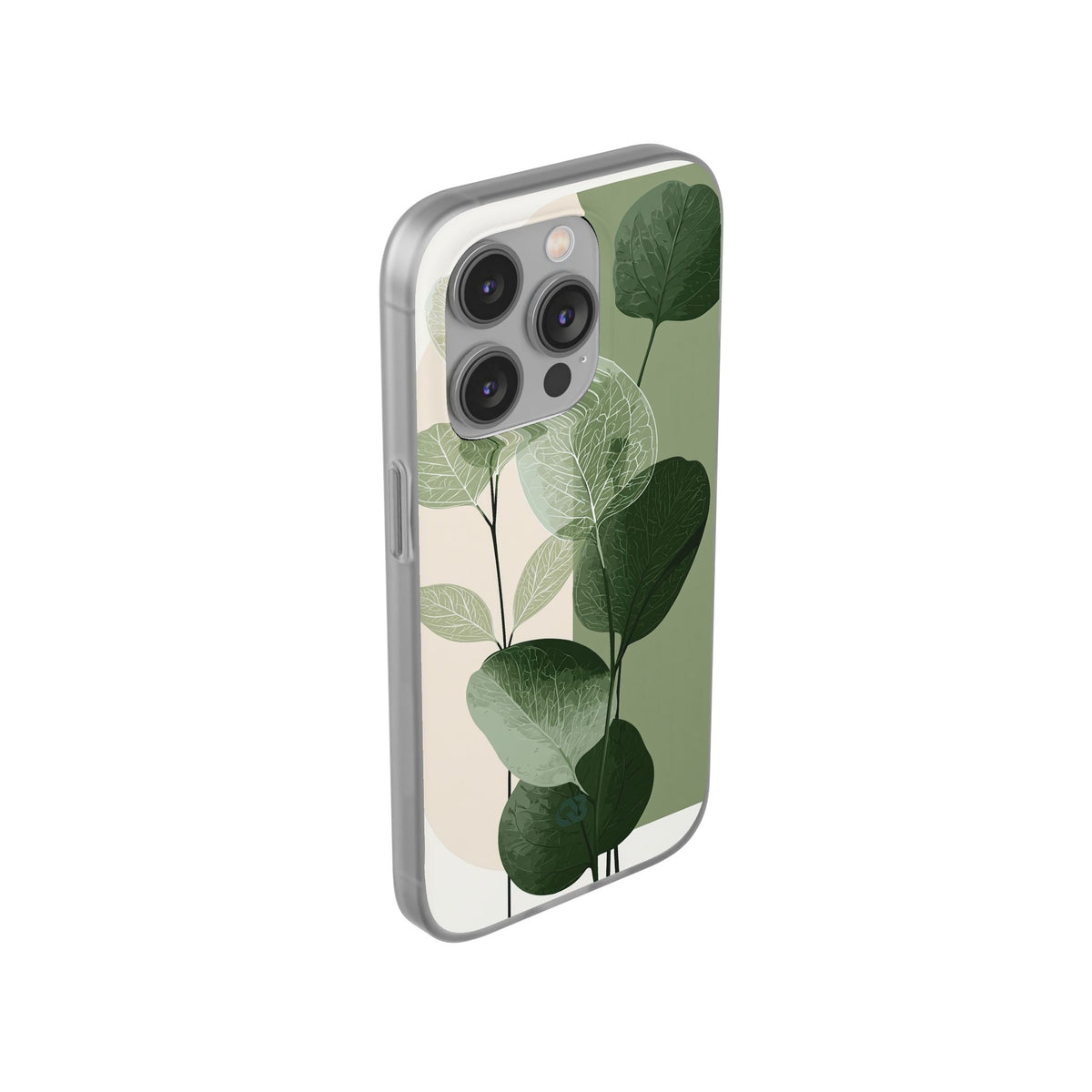 Layered Eucalyptus Study · Lite Phone Case for iPhone · Green