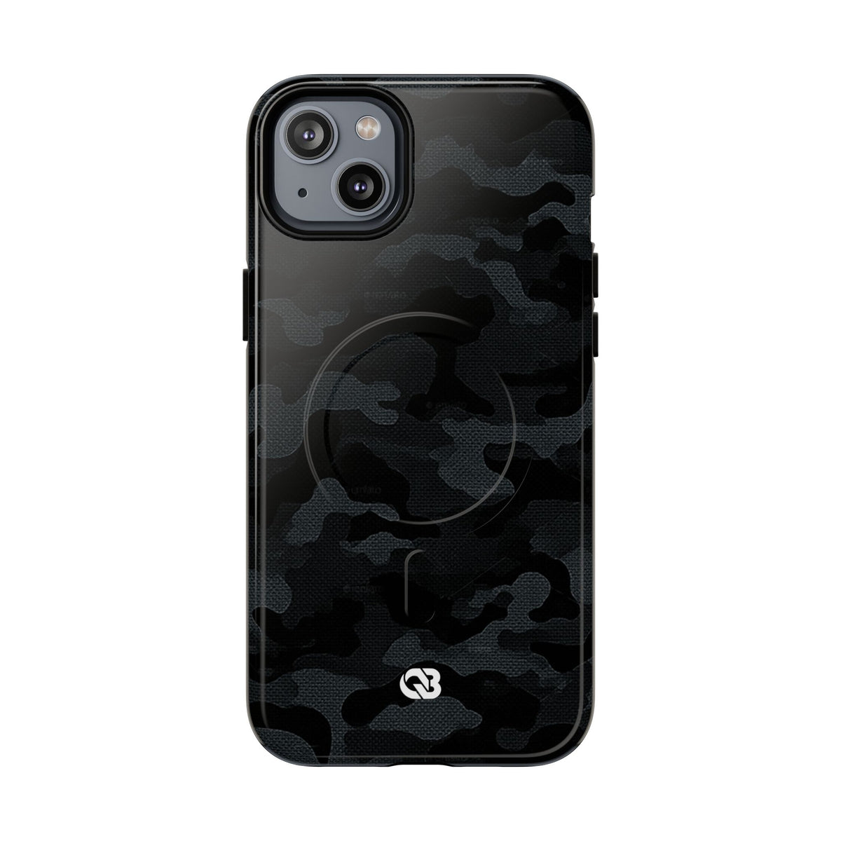 Blackout Urban Camo · Tough 2.0 Magnetic Phone Case for iPhone · Black