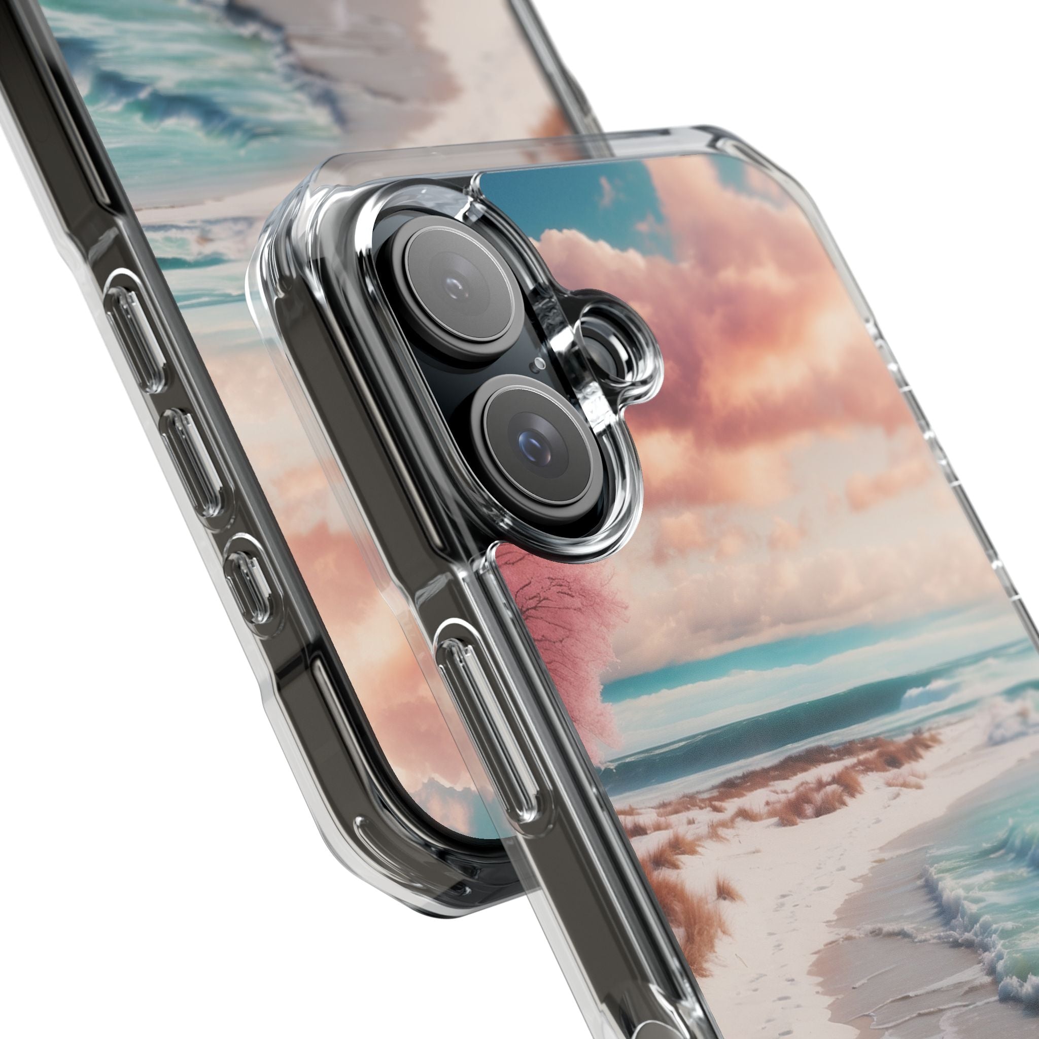 Pink Tree Breeze iPhone 16 Case - Impact - CASE•BOB